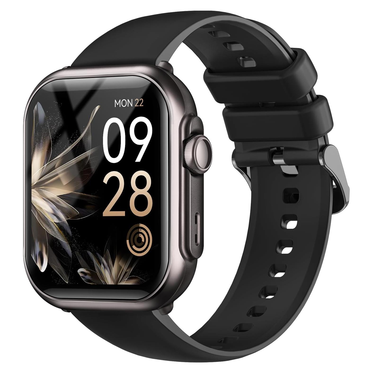 Reloj Inteligente RUXINGX G62 Negro 1.85" 5ATM Fitness