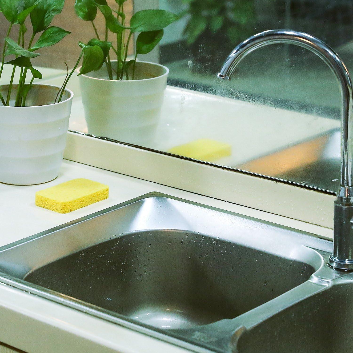 Esponjas de Cocina Chuangdi 12 Pcs Pulpa de Madera 12x7.6 cm