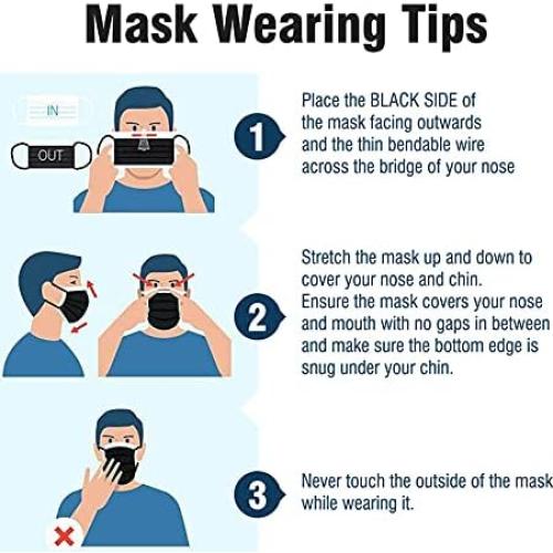 Máscaras Faciales Desechables WeCare - 50 Unidades Colores