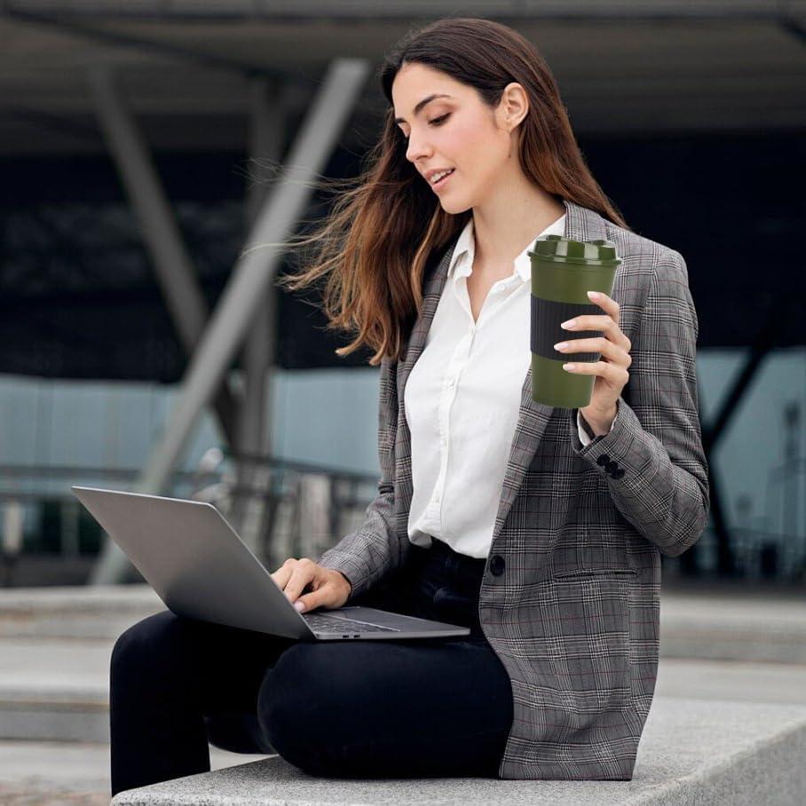 Paquete de 20 Tazas de Café Reutilizables Alohastarttg 16 oz