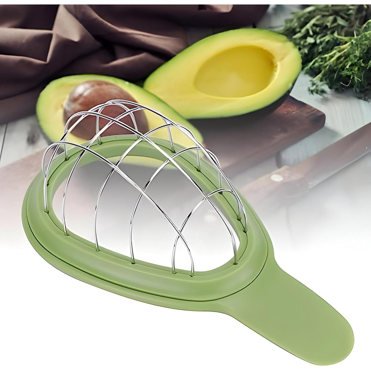 Cortador de Aguacate SPRINT4DEALS - Acero Inoxidable, Verde