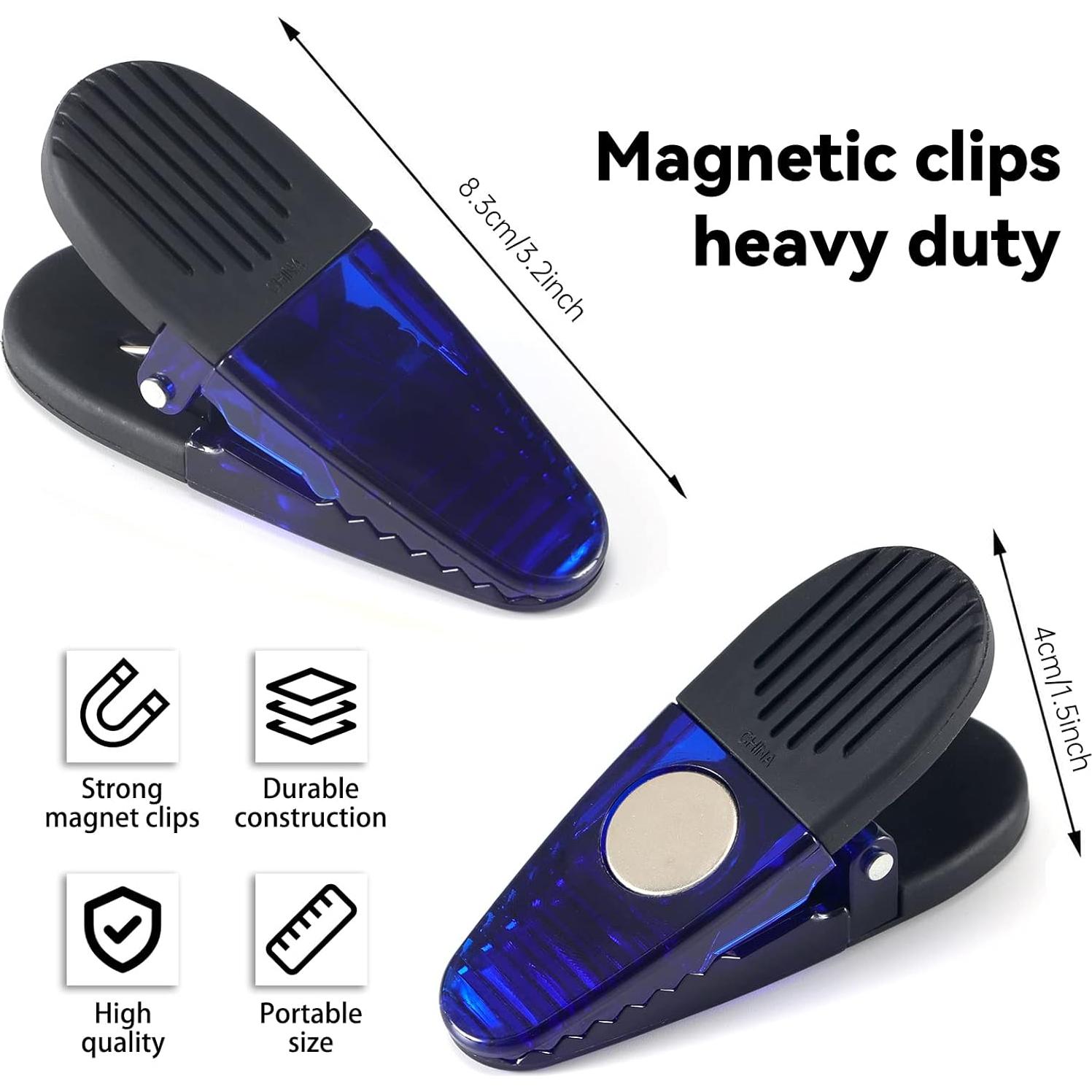 Clip Magnético de Refrigerador Yi Concept - Juego de 6 Azul