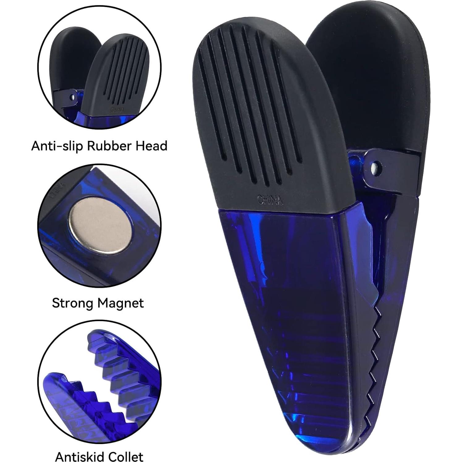 Clip Magnético de Refrigerador Yi Concept - Juego de 6 Azul