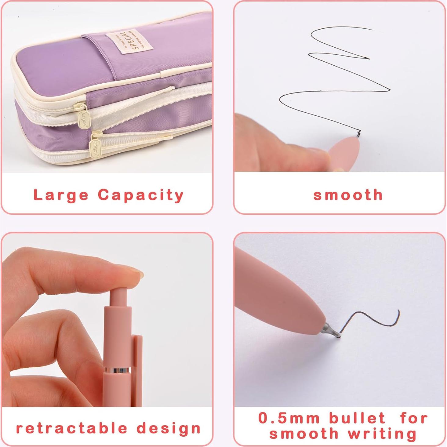 Set de Suministros Escolares ChezMax - 27 Piezas Estéticas