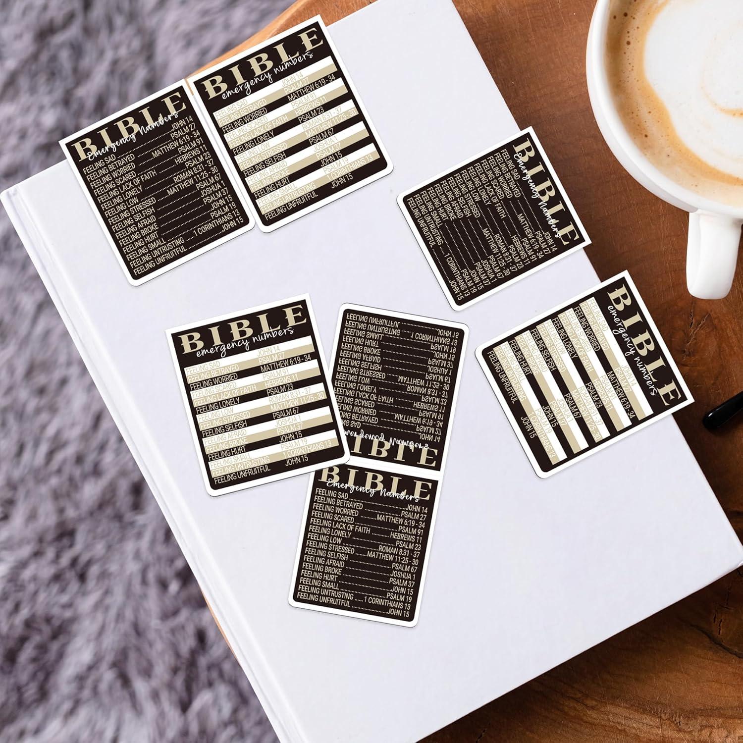 Marcadores Magnéticos MENIFEND Biblia 8 Pcs Diseño Elegante