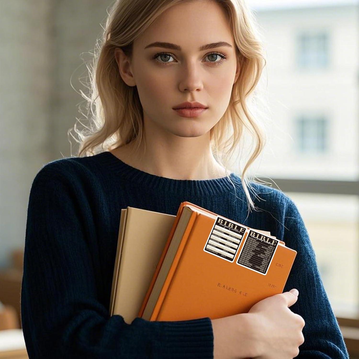 Marcadores Magnéticos MENIFEND Biblia 8 Pcs Diseño Elegante