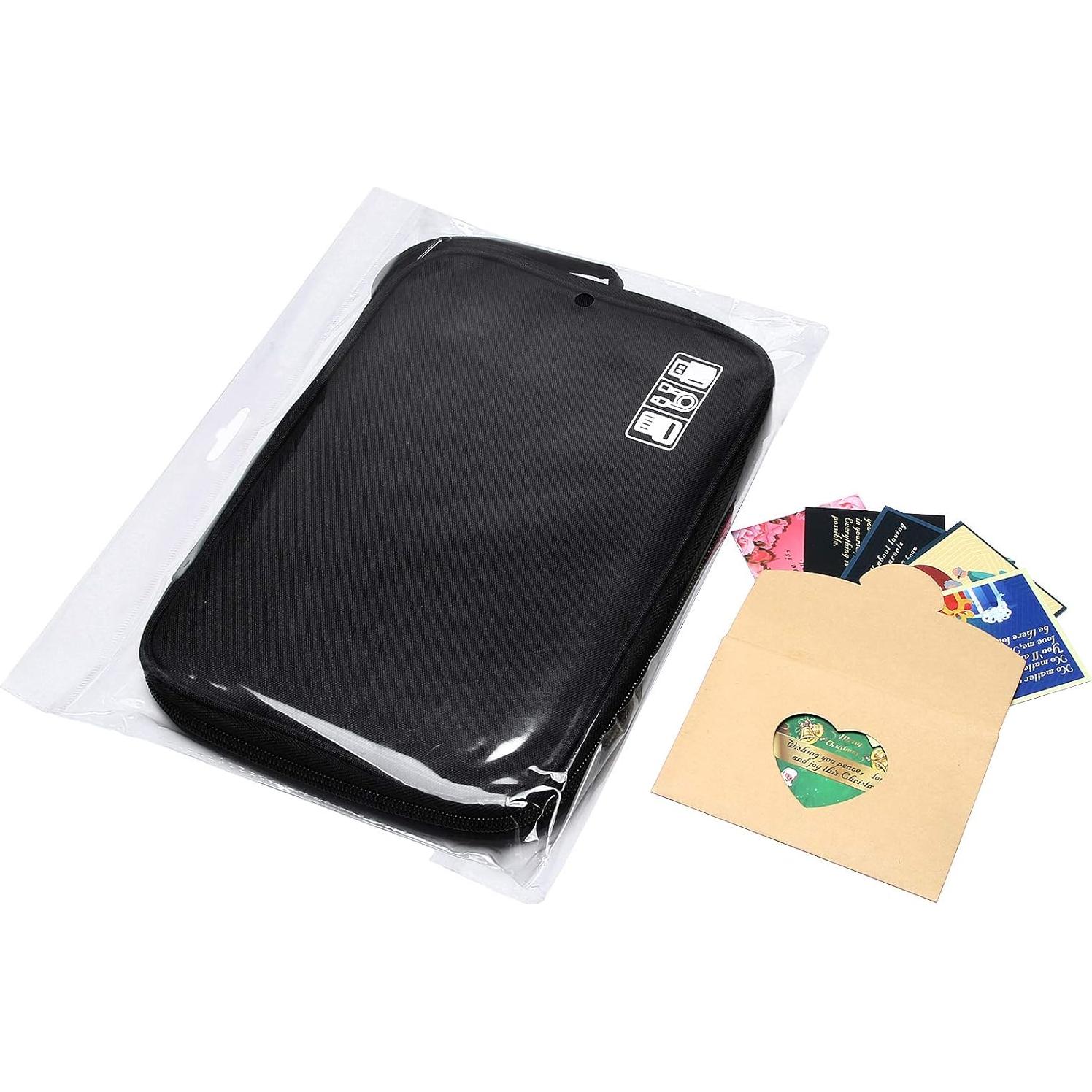 Organizador de Electrónicos de Viaje SELLYFELLY Negro 24.9x19.0 cm