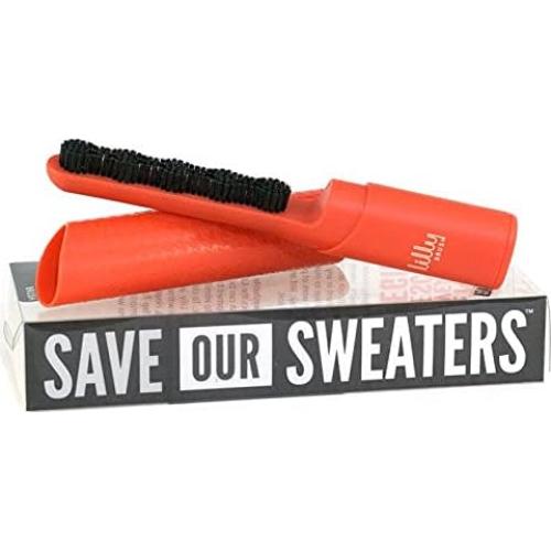 Lilly Brush Save Our Sweaters Cepillo Removedor de Pelusas Rojo