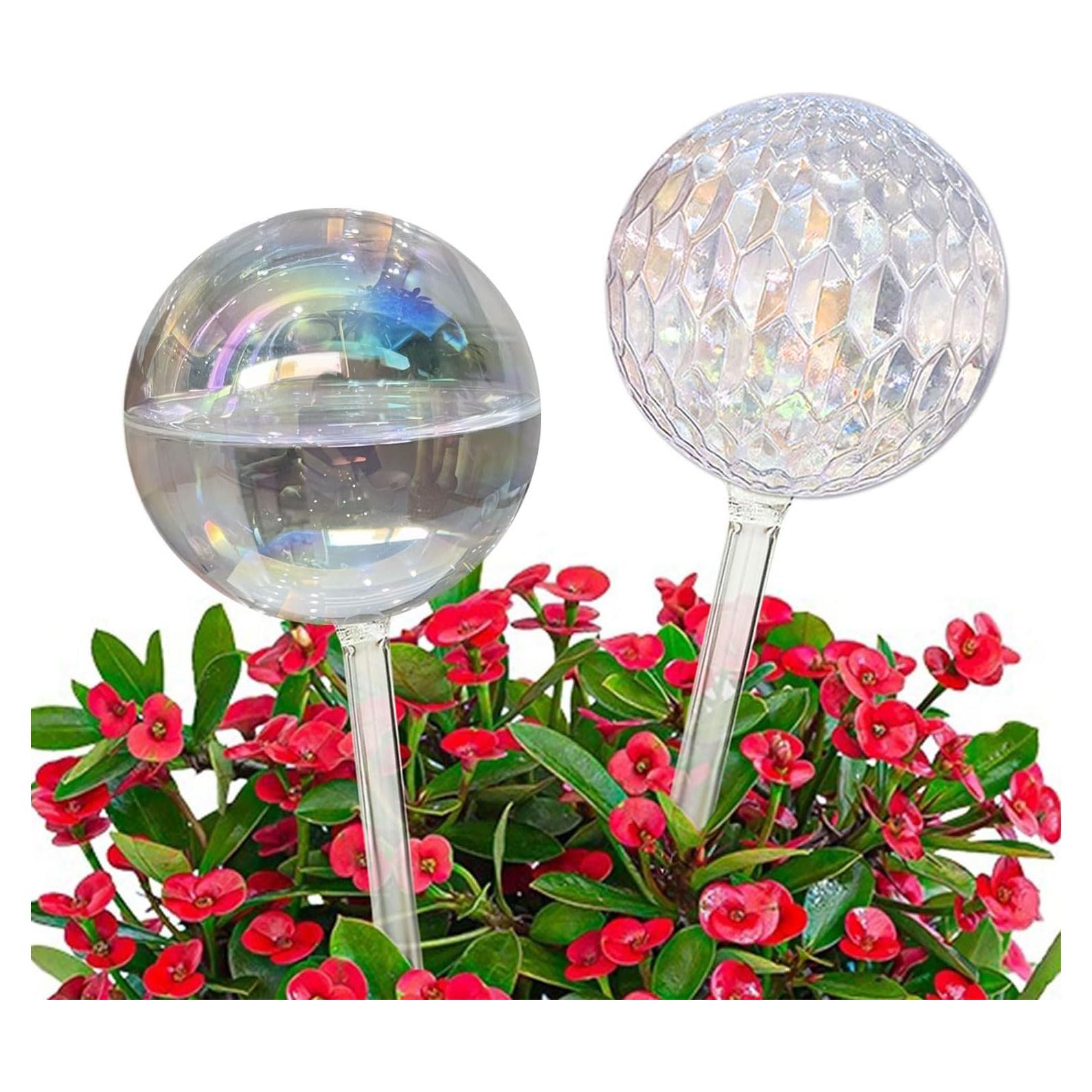 Esferas de Riego para Plantas Vividaire 500ml 2-Pack Iridescente