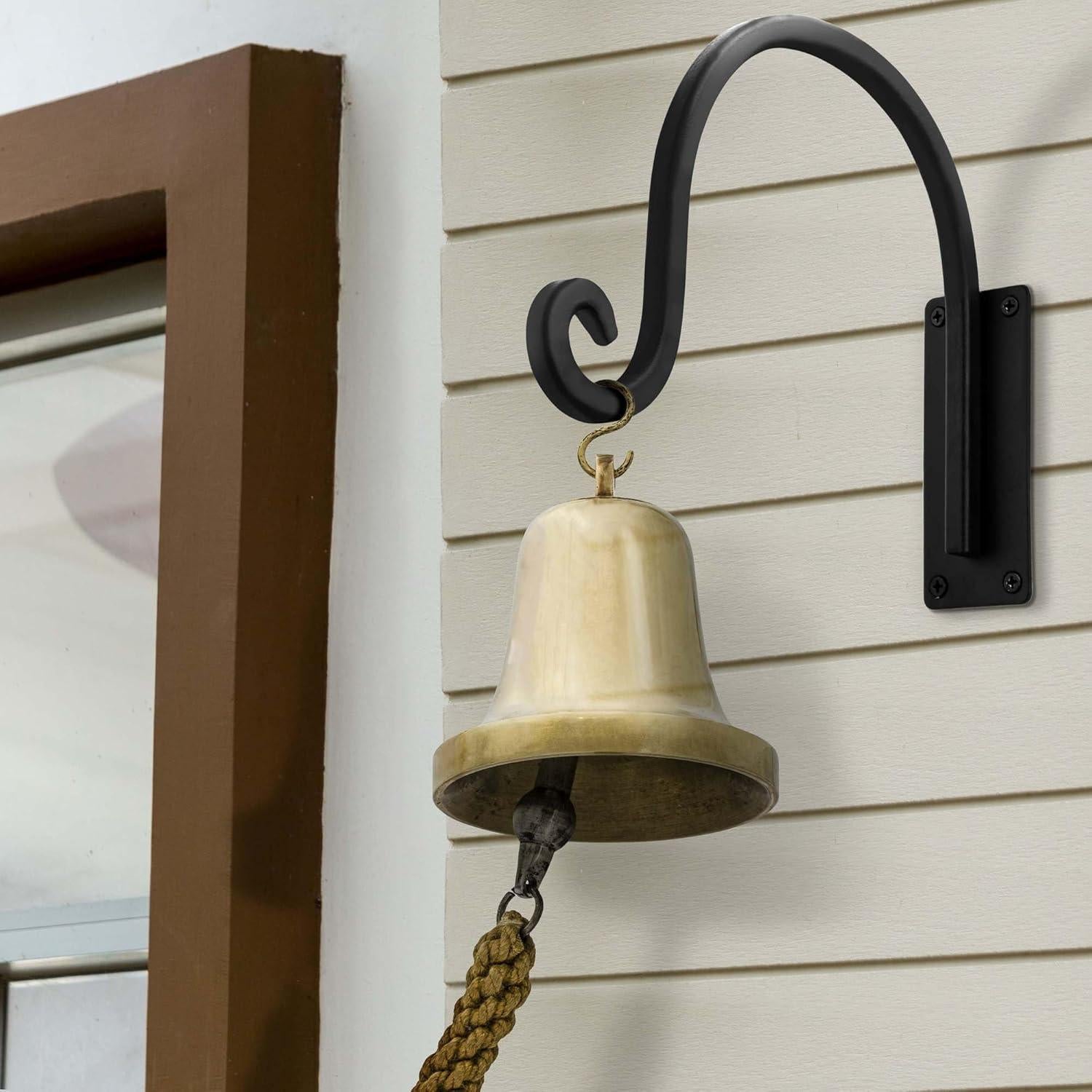 Soporte Colgante para Plantas Lifyzoon 20.32cm Negro 2Pcs