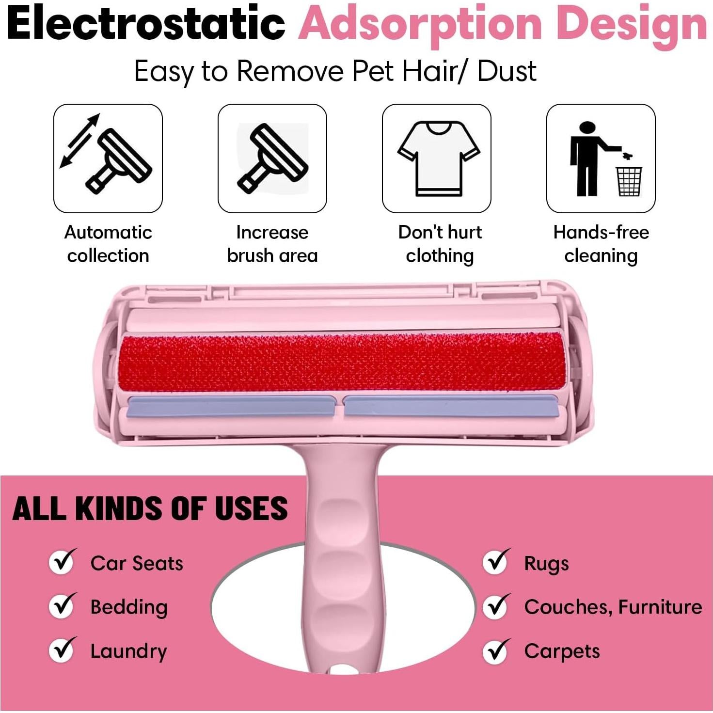 Rodillo Quitapelos Reutilizable ViviaChart Ecológico 20 cm