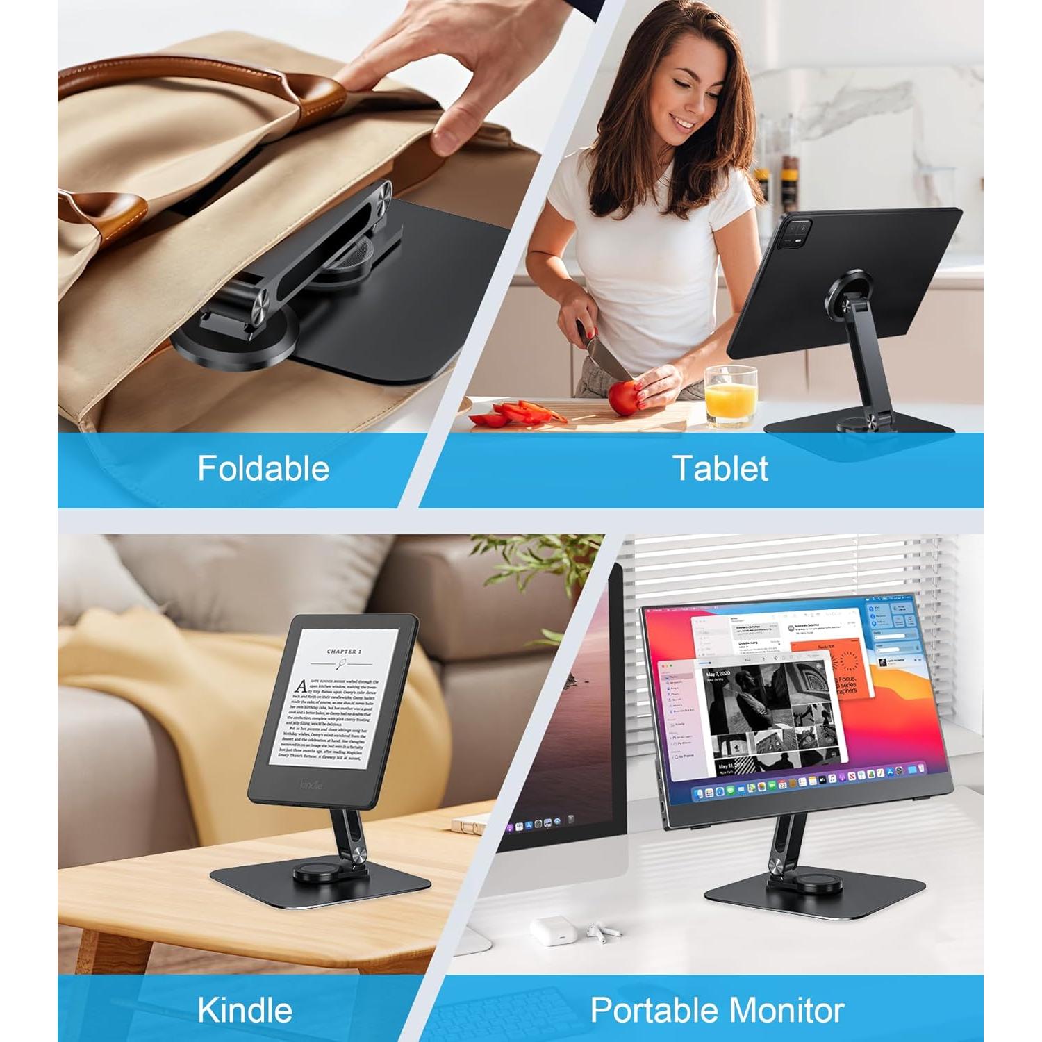 Soporte Magnético Ajustable para Monitor 10-47 cm Aluminio