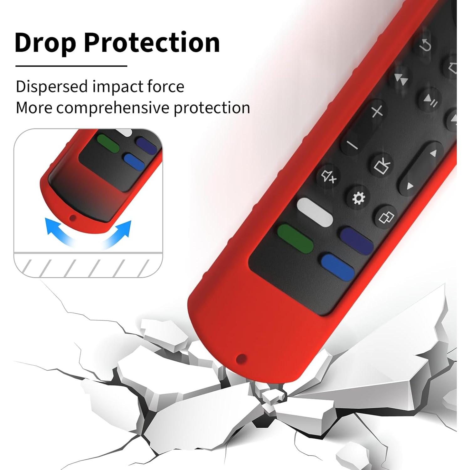 Funda de Silicona Azul para Control Remoto Fire TV 4K Max