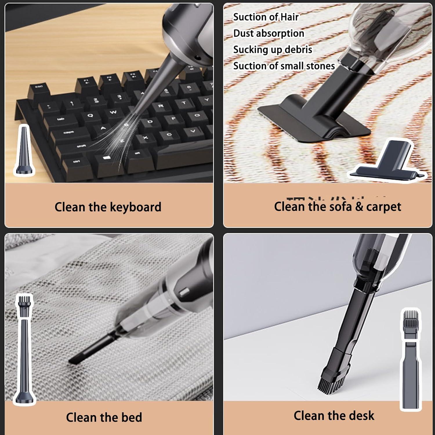 Aspiradora de Coche Portátil Wagkew T130 120W 20000PA