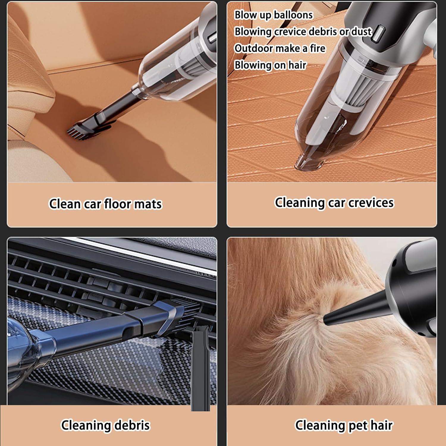 Aspiradora de Coche Portátil Wagkew T130 120W 20000PA