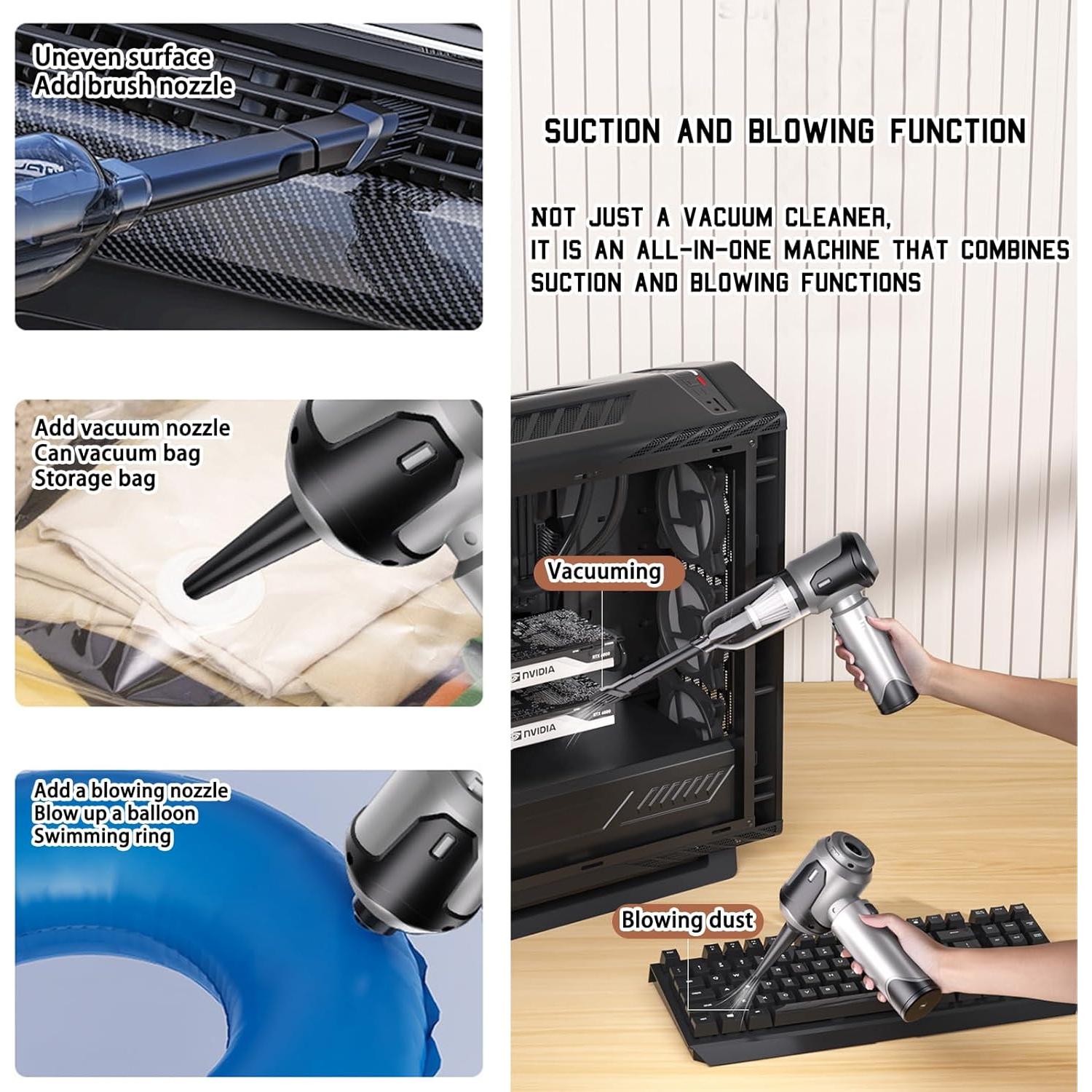 Aspiradora de Coche Portátil Wagkew T130 120W 20000PA