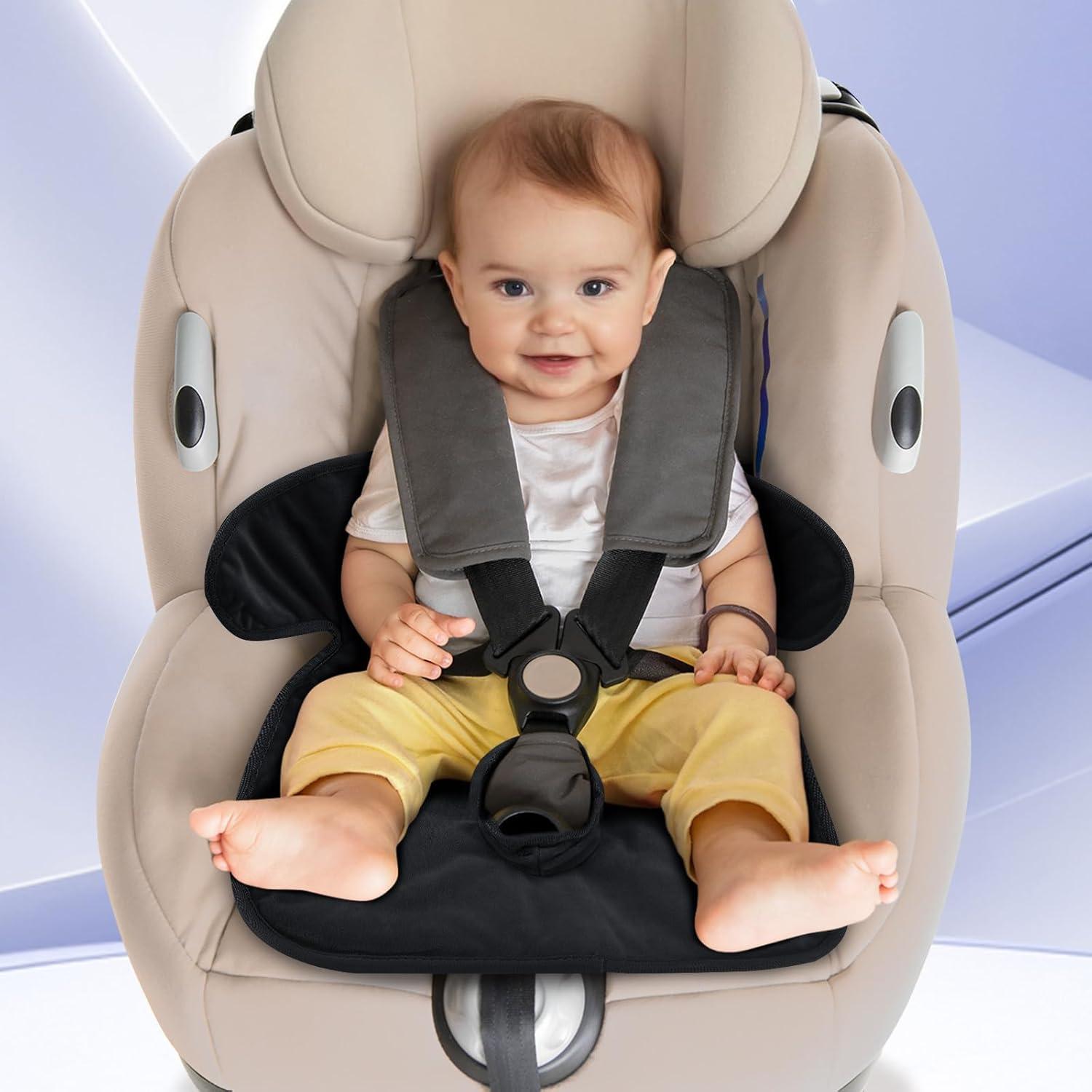 Protector de Asiento de Coche Impermeable INFANZIA Negro