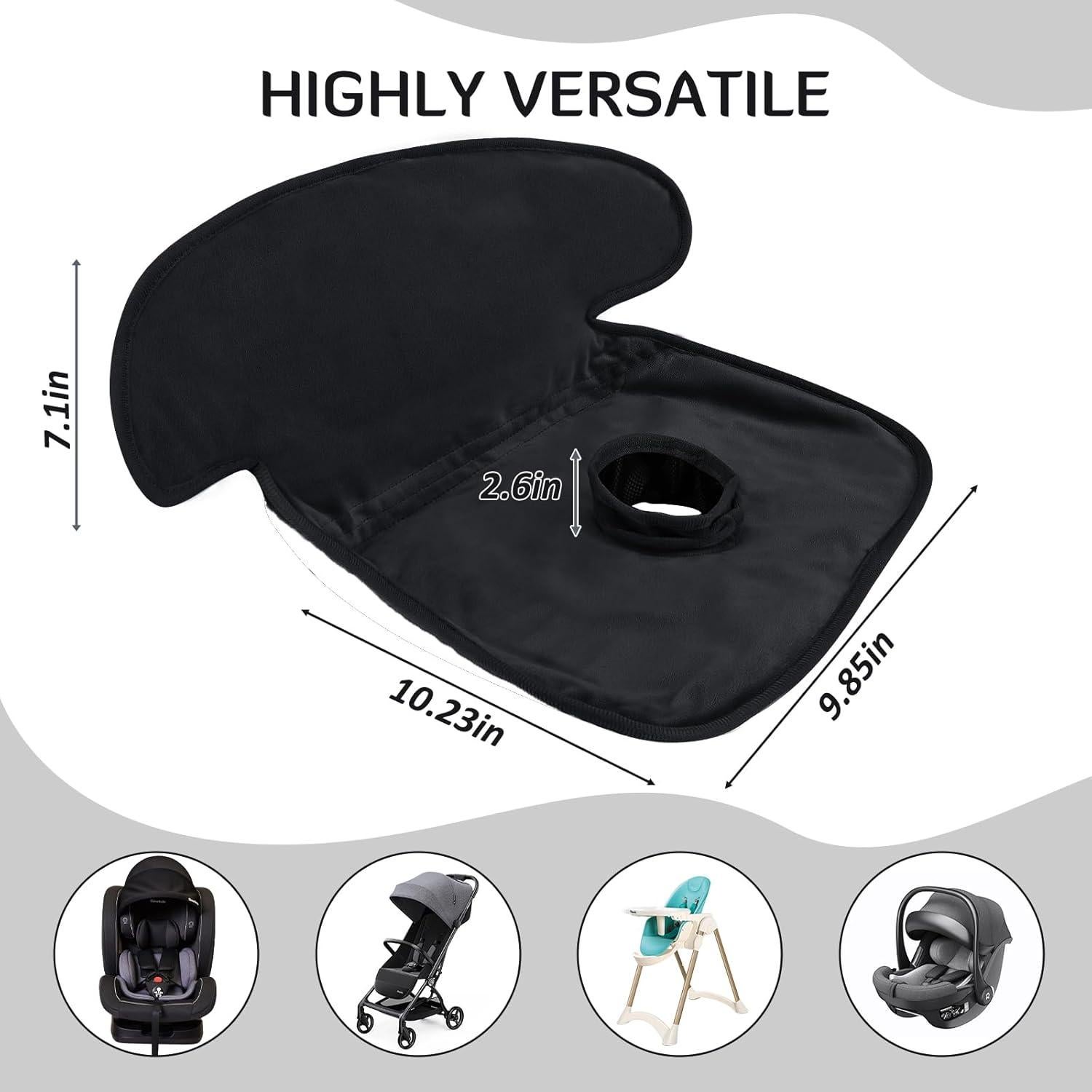 Protector de Asiento de Coche Impermeable INFANZIA Negro