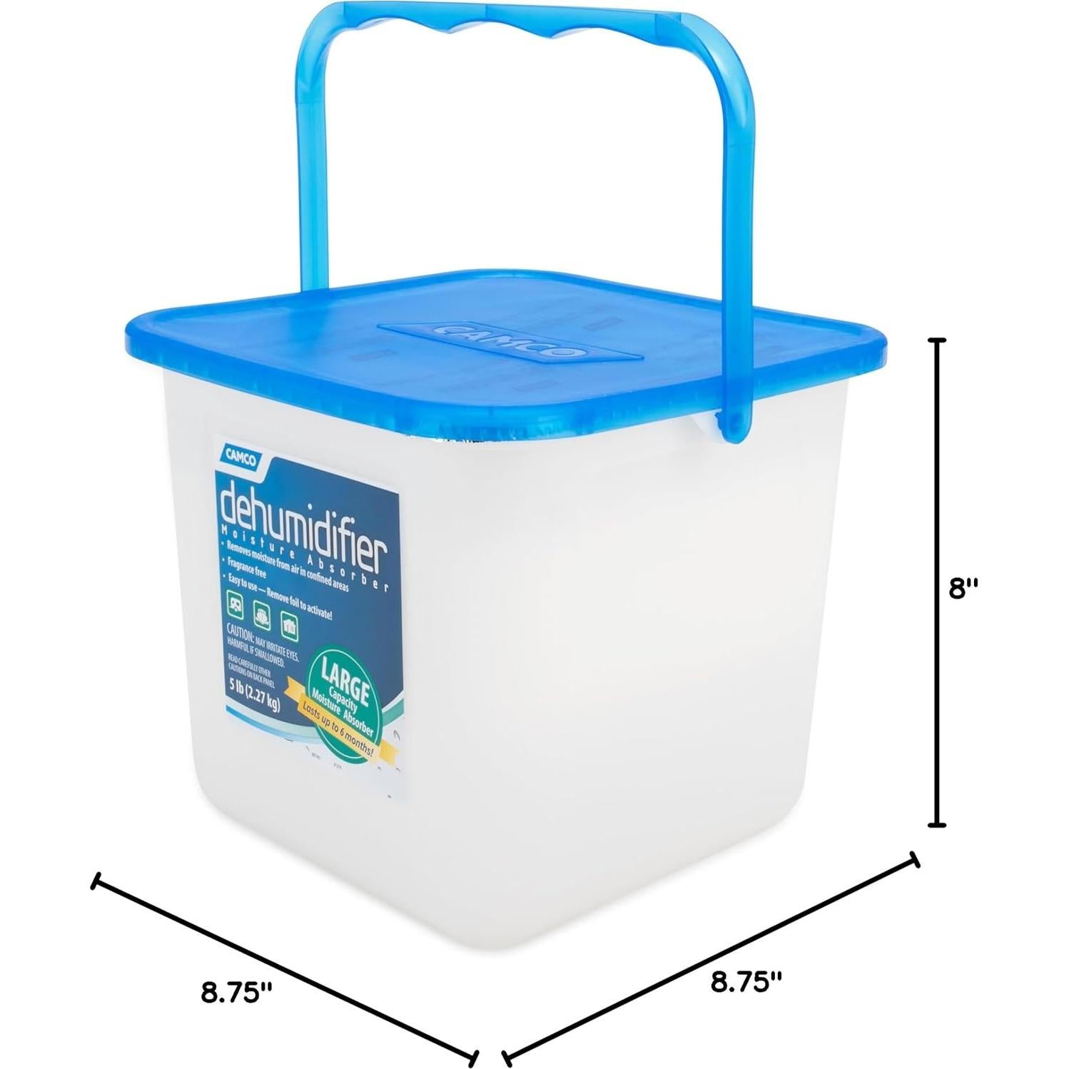 Cubeta Absorbente de Humedad Camco 2.27 kg - Sin Fragancia