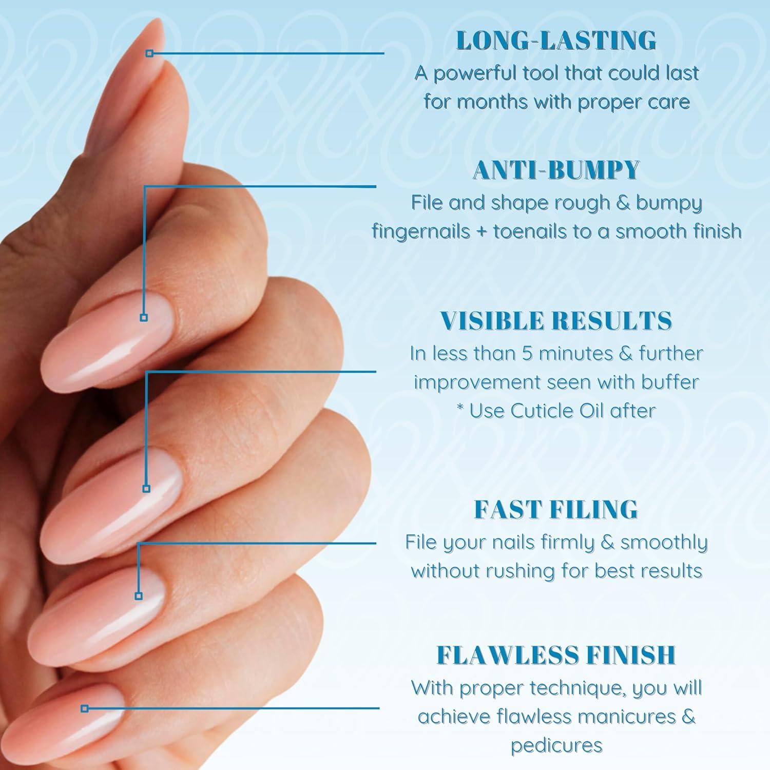 Limas para Uñas Tammy Taylor 180 Granos - Cuidado Natural