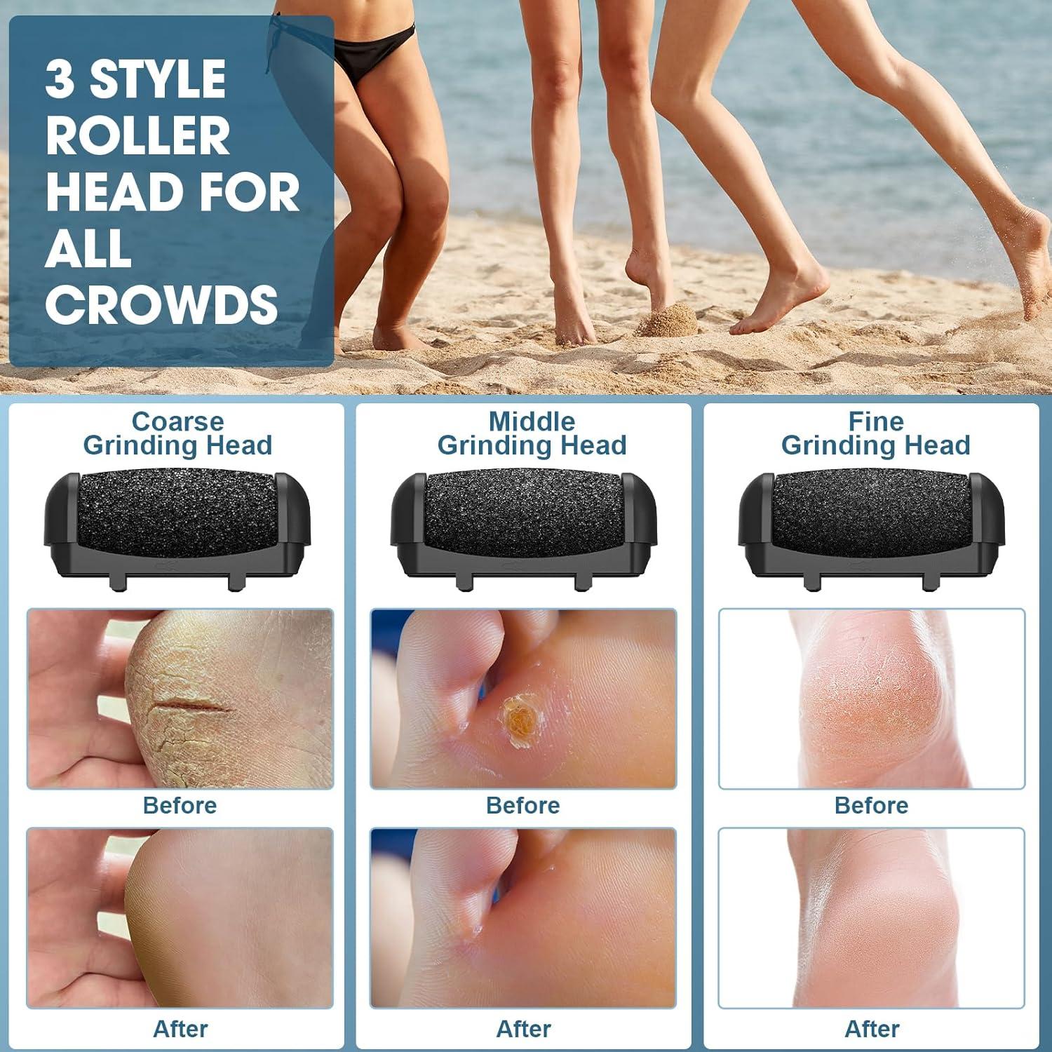 Removedor de Callos Eléctrico Hoxida con 3 Velocidades y Pantalla LCD