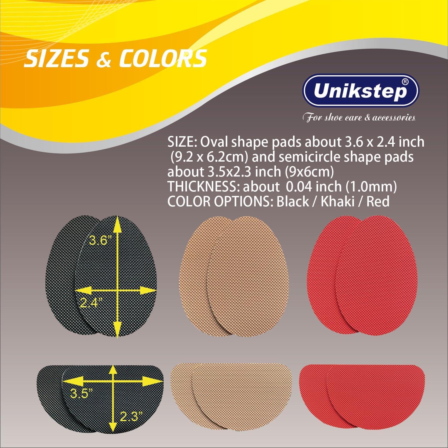 Almohadillas Antideslizantes UNIKSTEP 6 Pares Goma Negra
