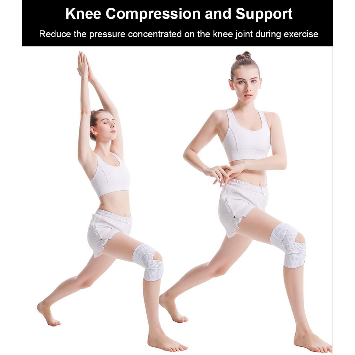 Freno de Rodilla SUJAYU Ajustable con Estabilizadores - Negro M