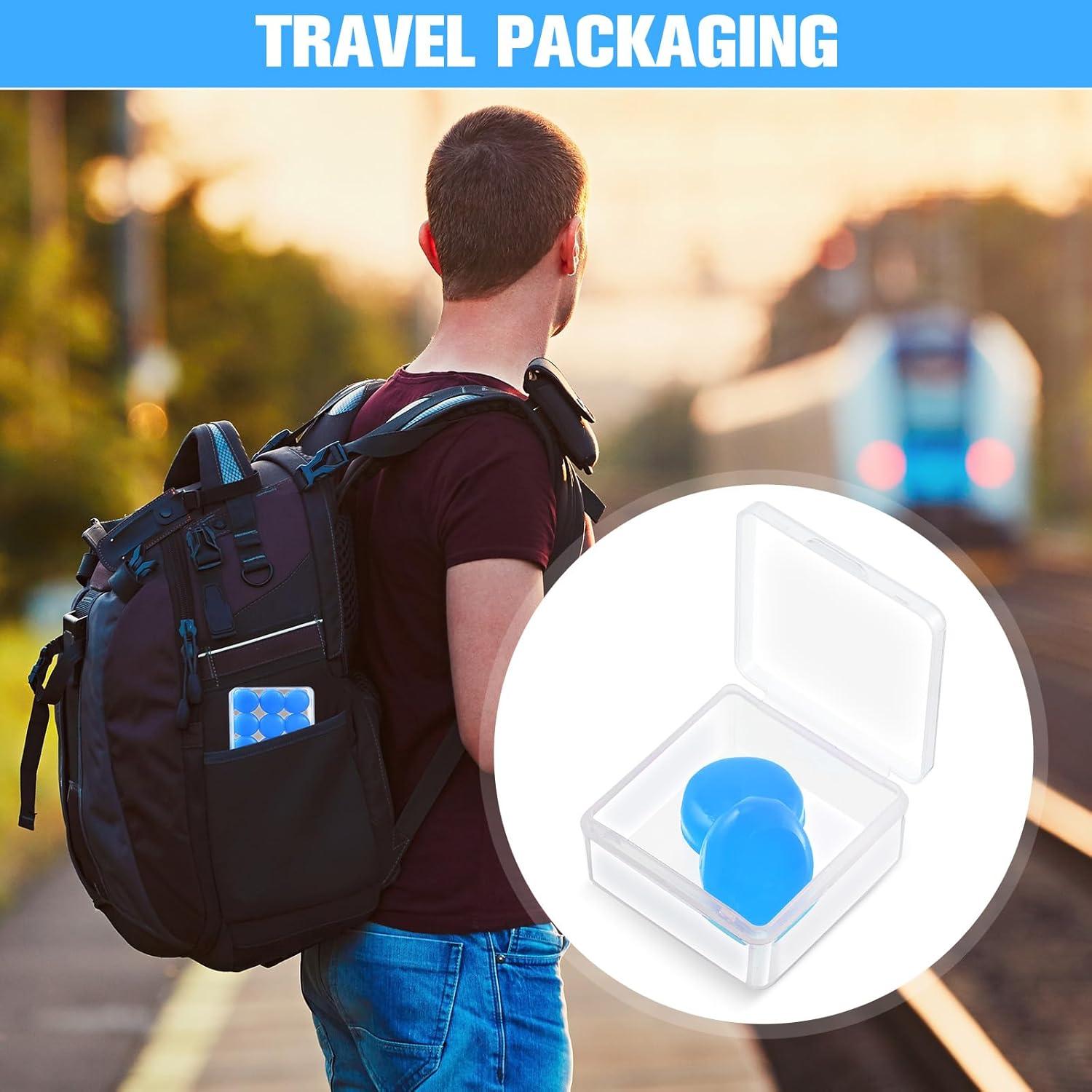 Tapones para Oídos Frienda 21 Pares Silicona Reutilizables 32dB