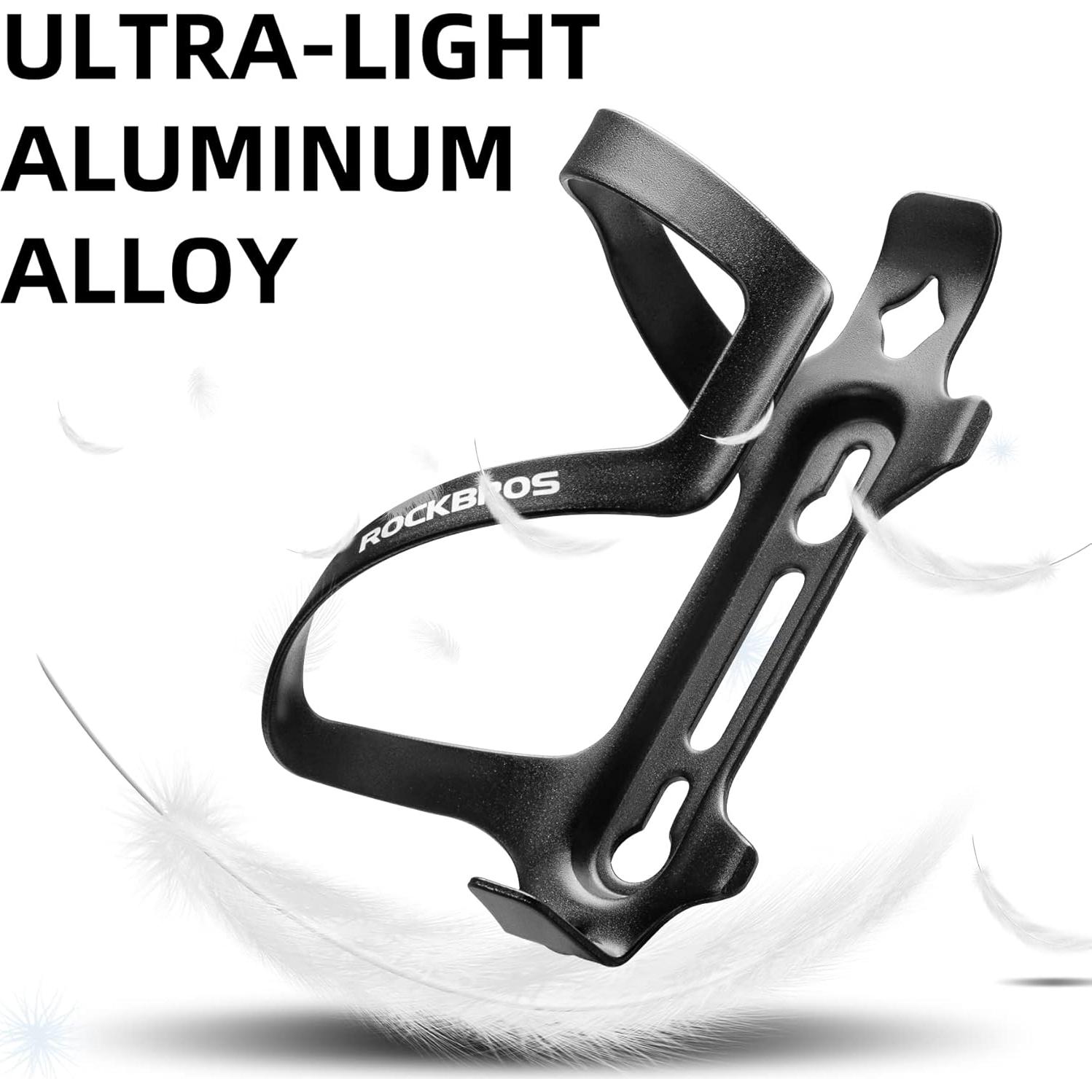 Soporte para Botella de Agua ROCKBROS Aluminio Negro Universal