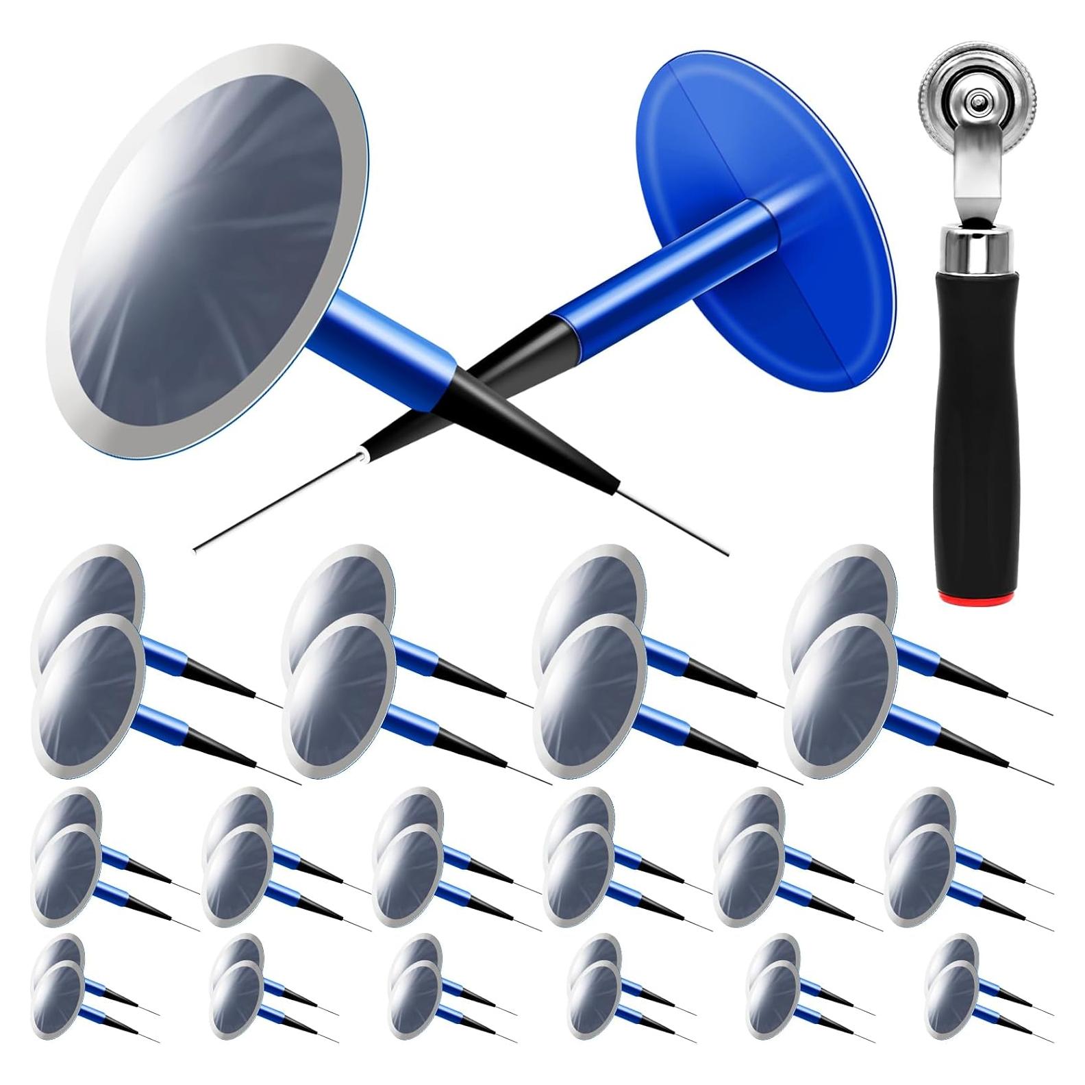 Kit de Reparación de Neumáticos ZOSANY 33 PZS con Tapones de Hongo