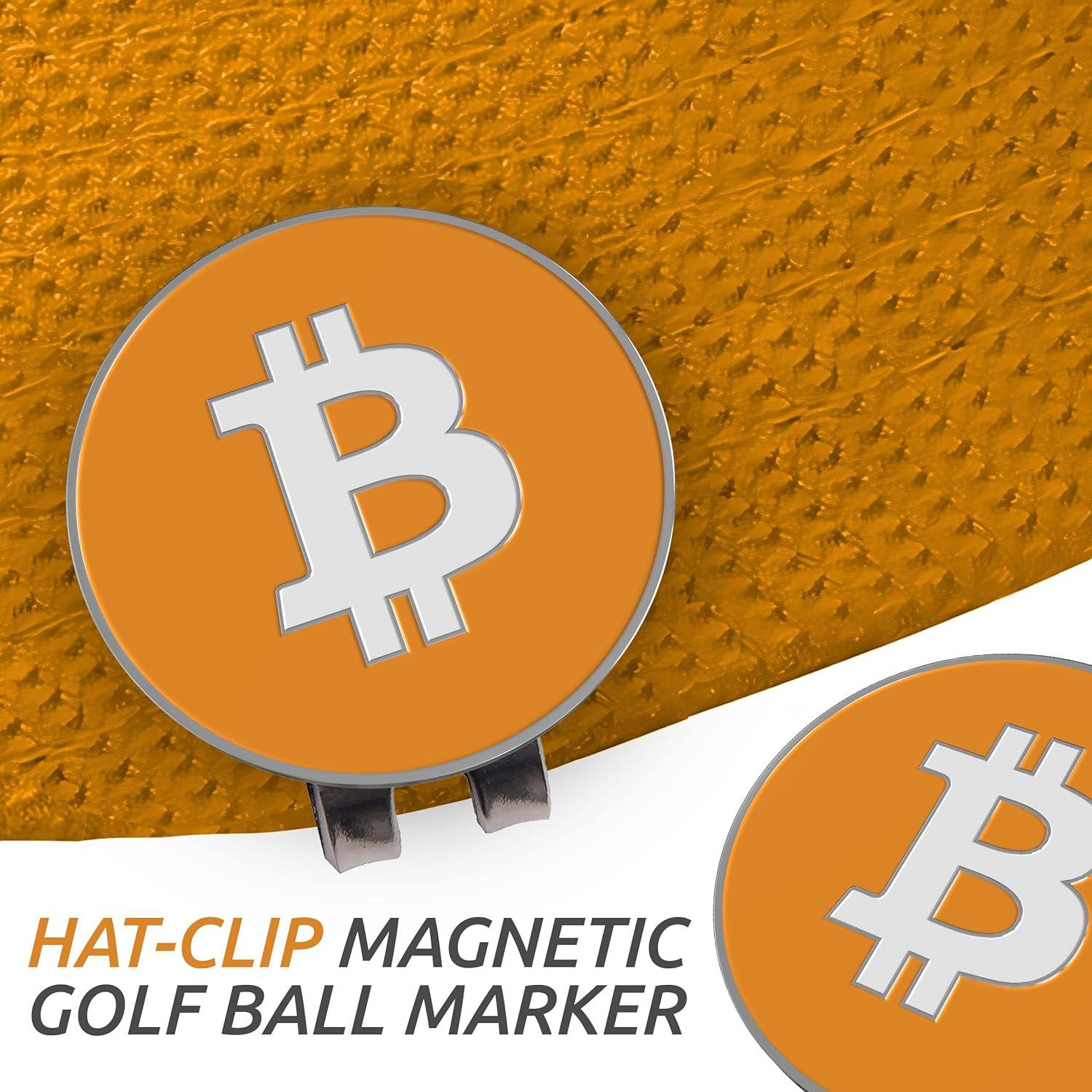 Marcador de Pelotas de Golf Shanker Golf Clip Bitcoin