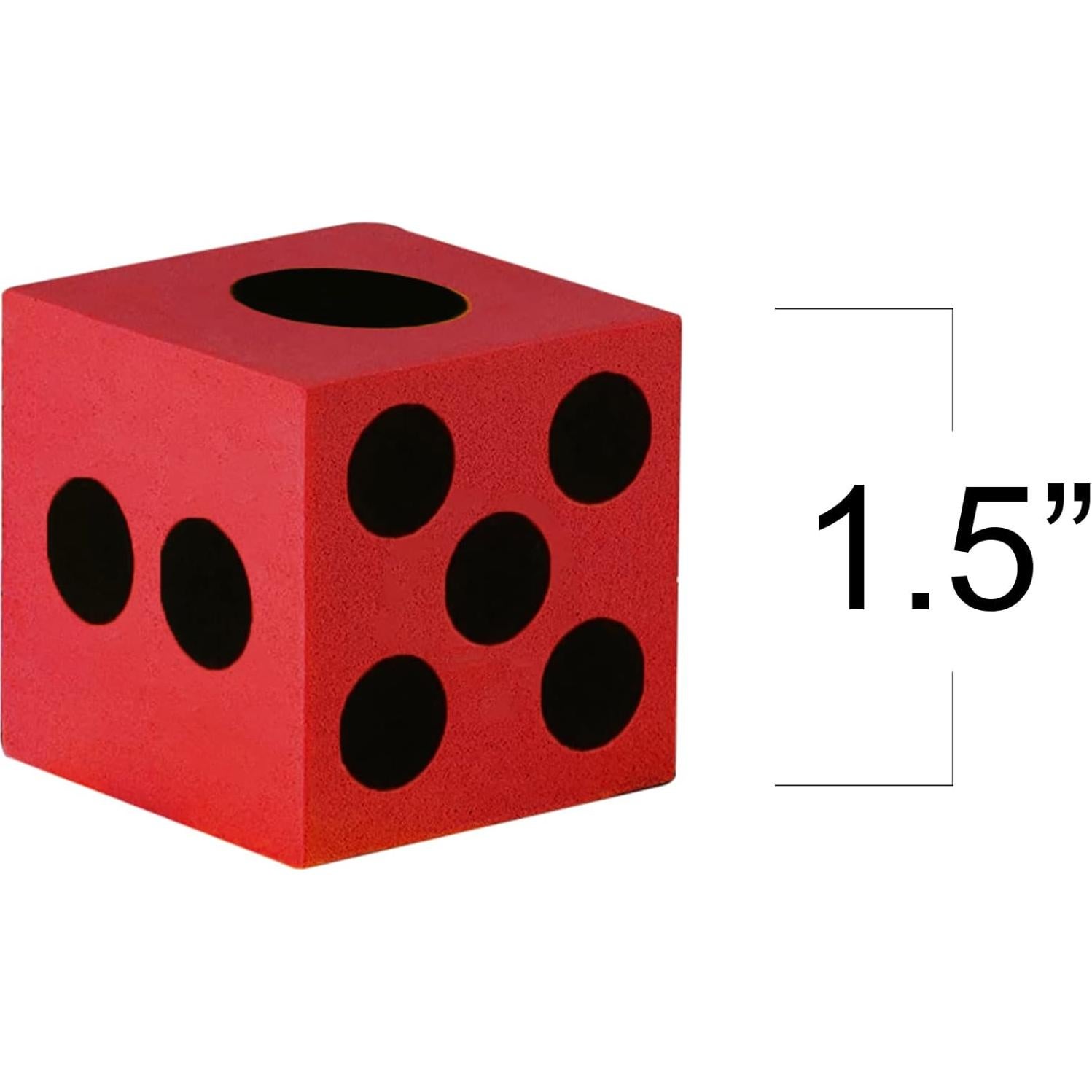 Juego de Dados de Espuma ArtCreativity - 24 Piezas 3.81 cm