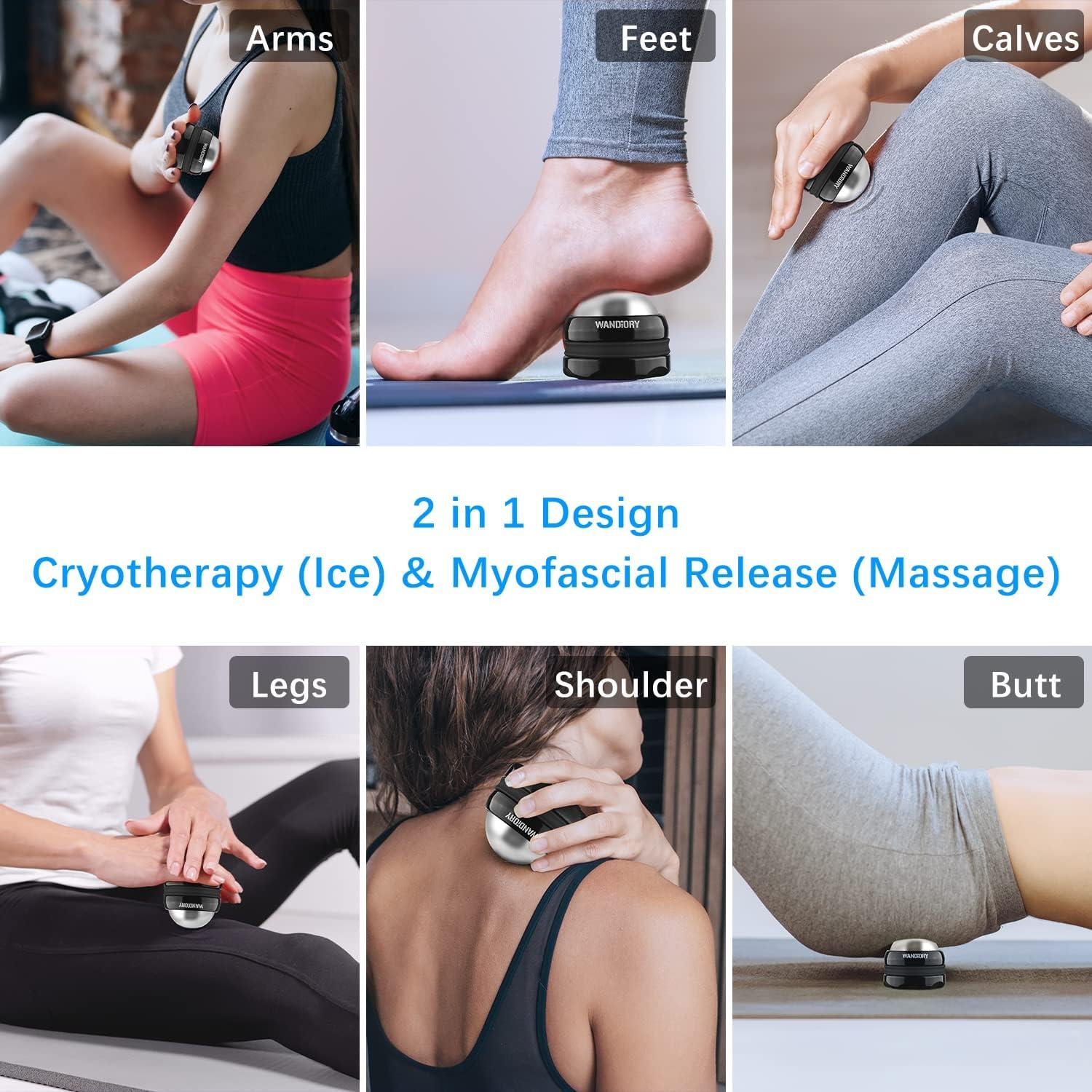 Bola de Rodillo de Hielo WANDiORY MS-COLD para Masaje Frío