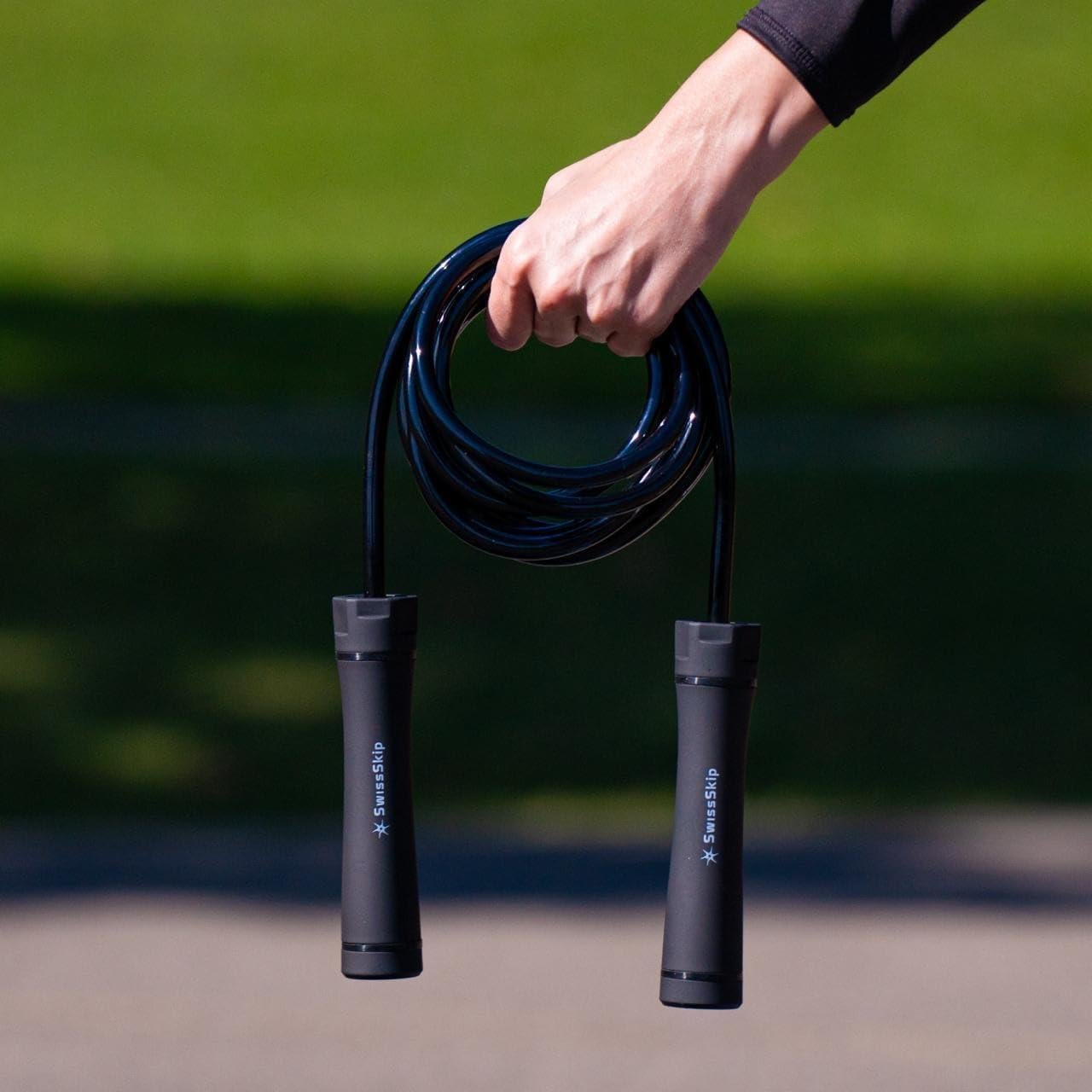 Cuerda de Salto Pesada SwissSkip 0.45 kg para Fitness