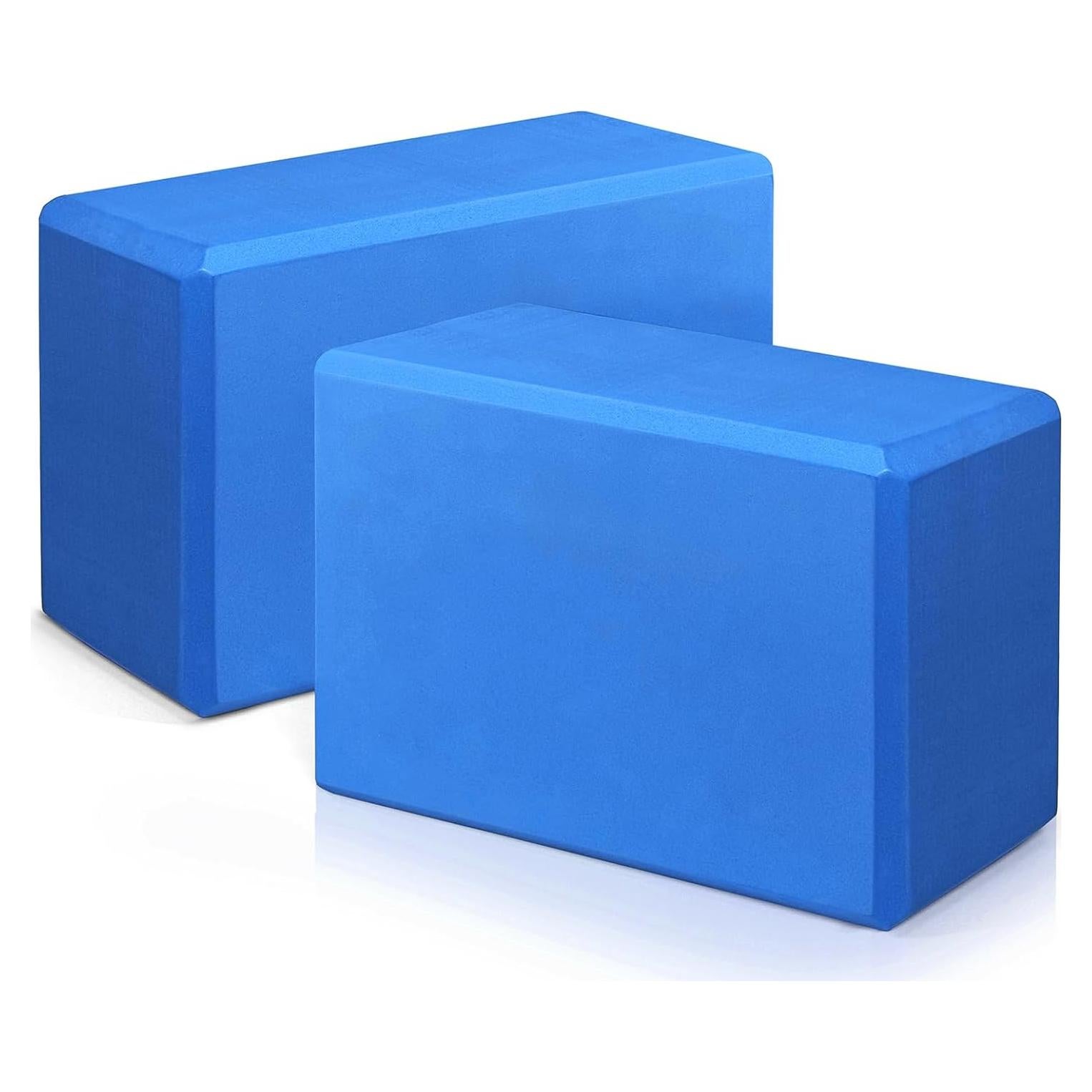 Bloques de Yoga Corsiampoo 2 Pack EVA Antideslizantes 22.86x15.24x7.62 cm