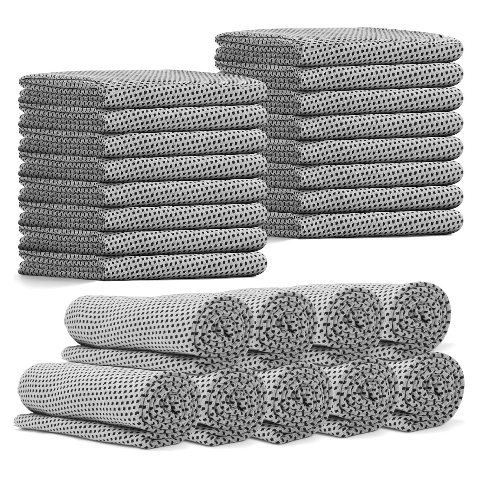 Paquete de 24 Toallas Enfriadoras PJPSAA 101.6x30.5cm Microfibra