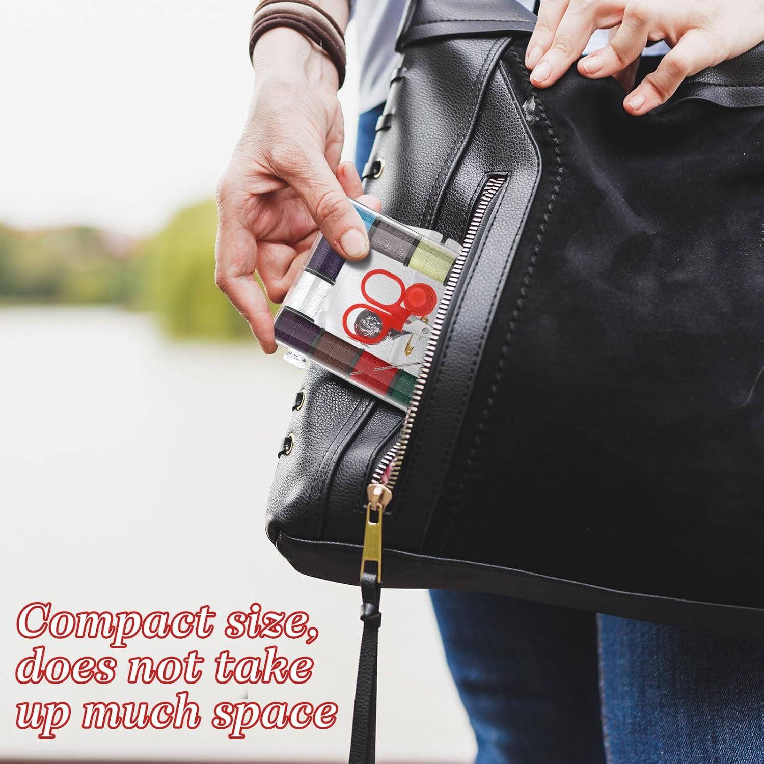 Kit de Costura Mini de Viaje FineCheer - 24 Paquetes Portátiles