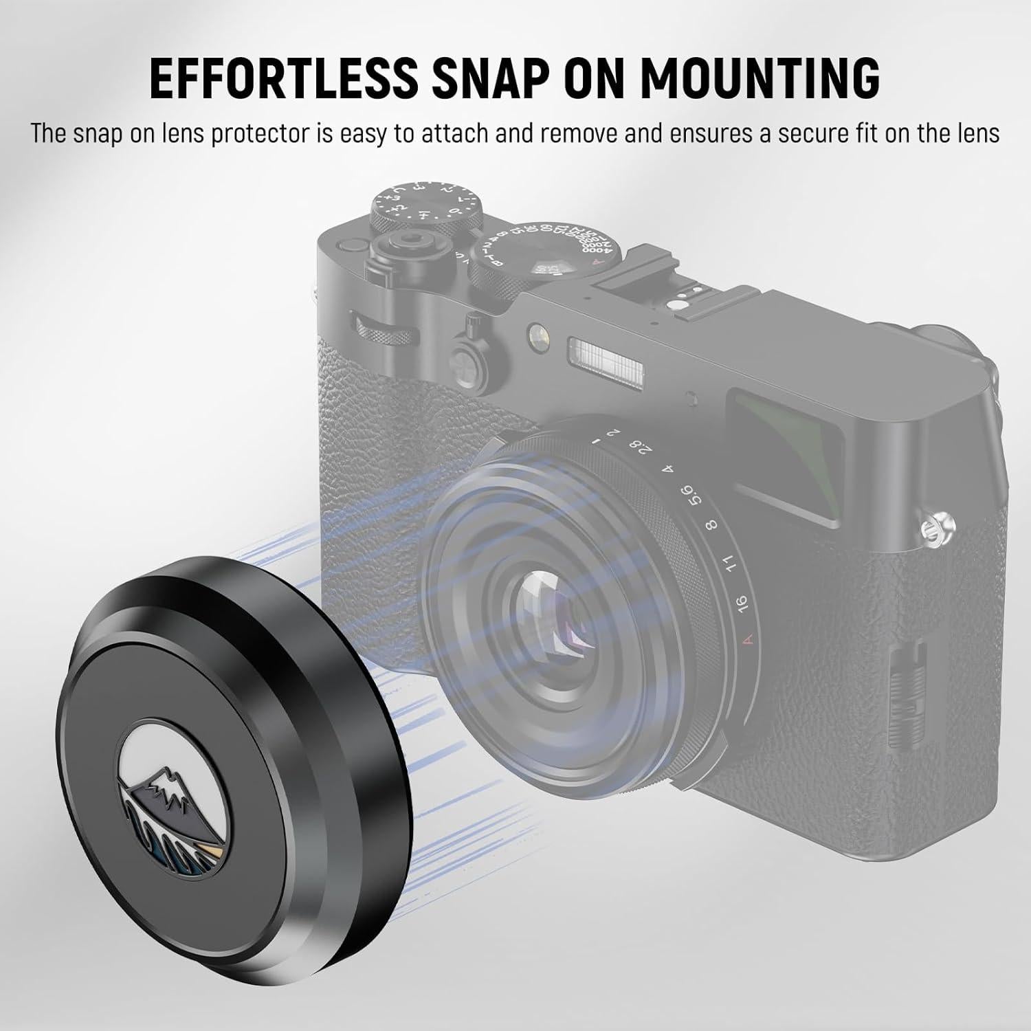 Tapa de Lente NEEWER para Fujifilm X100V/X100VI, Aluminio