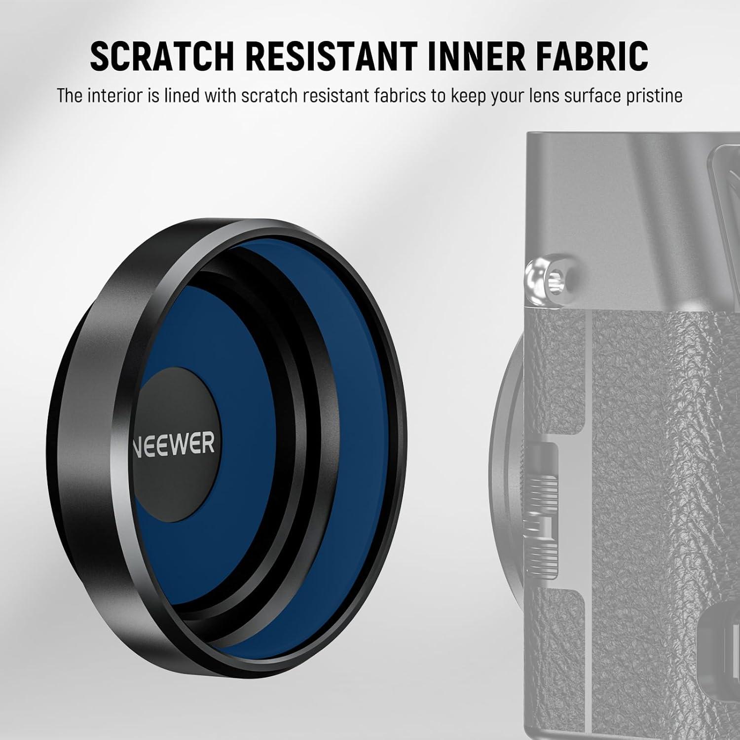 Tapa de Lente NEEWER para Fujifilm X100V/X100VI, Aluminio