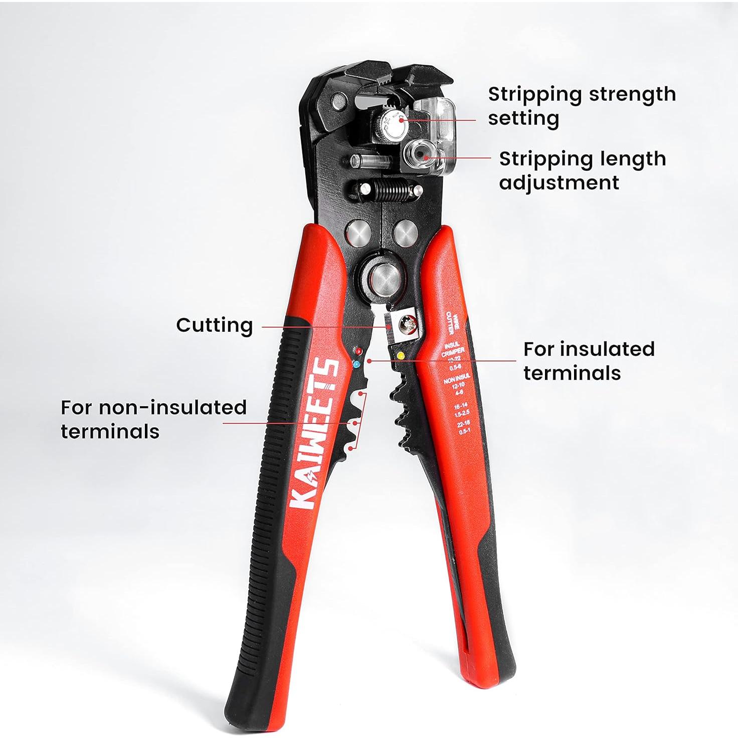 Pelacables Automático KAIWEETS KWS-103 3 en 1 Ajustable