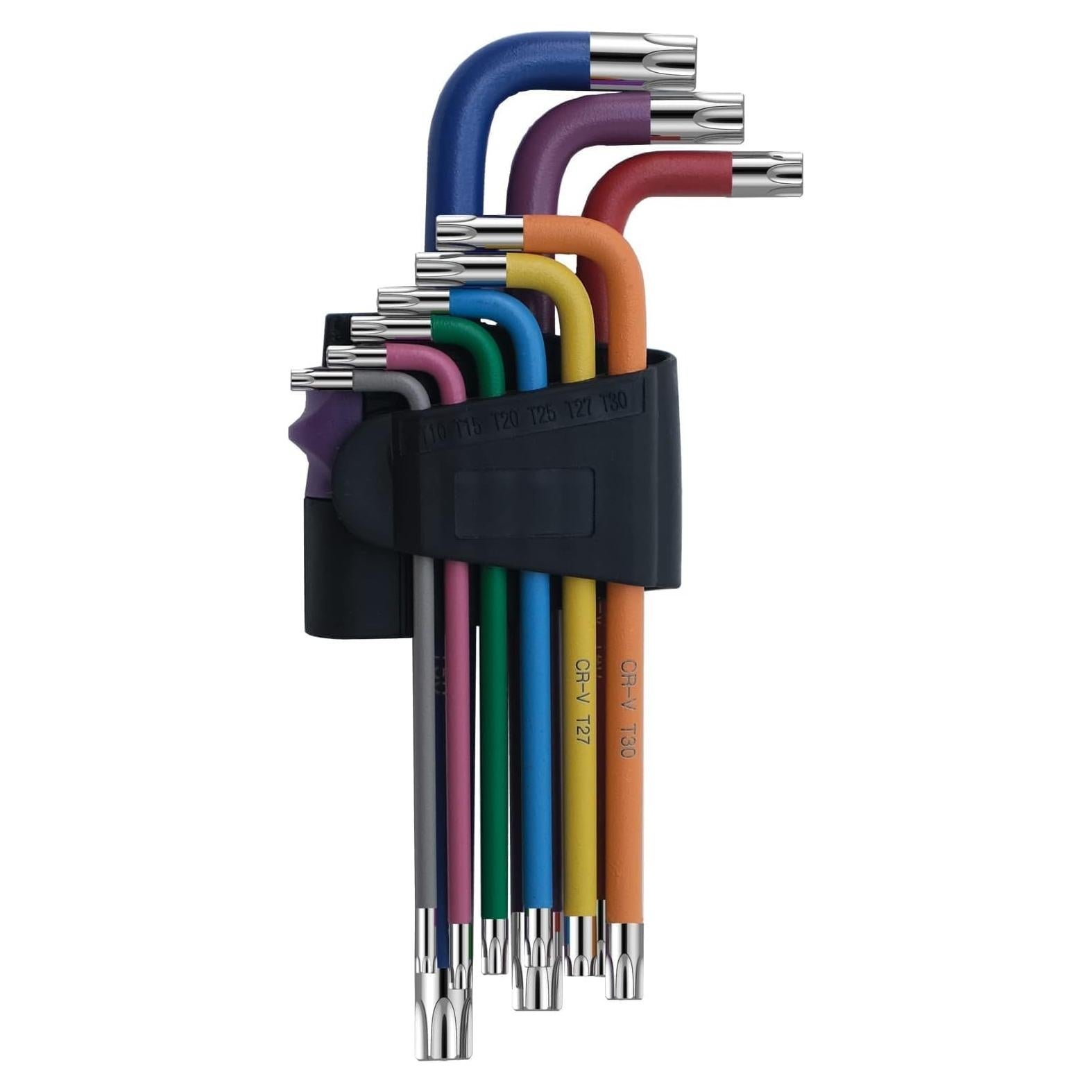 Juego de Llaves Allen y Torx TOOGOND 9 Piezas Multi-Tamaño