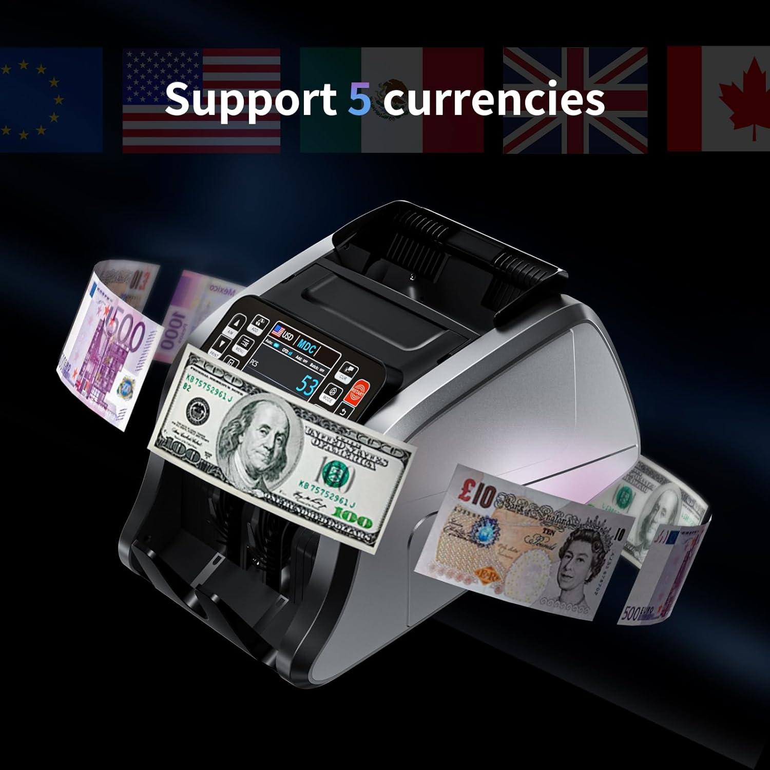 Máquina Contadora de Dinero Aneken N60 con Detección UV/IR