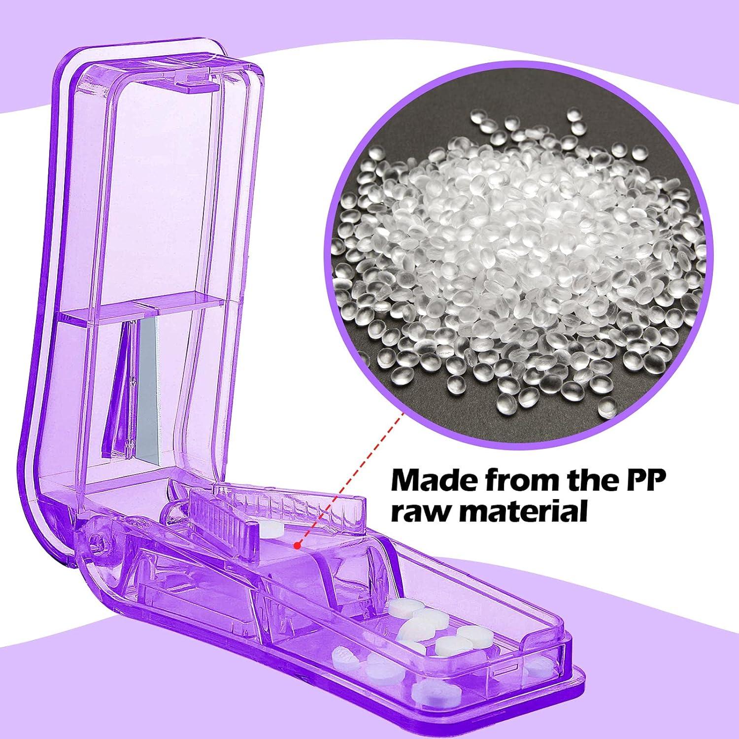 Cortador de Pastillas Portátil Nuanchu 6 Piezas 9x4x3 cm