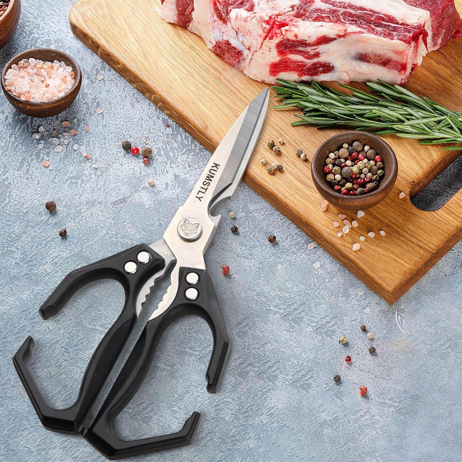 Tijeras de Cocina KUMSTLY de Acero Inoxidable 22.5cm