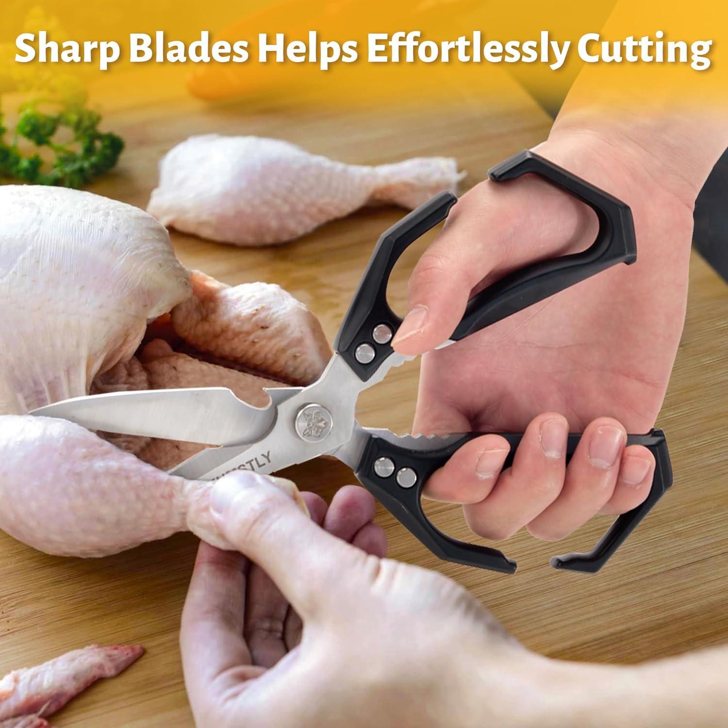 Tijeras de Cocina KUMSTLY de Acero Inoxidable 22.5cm