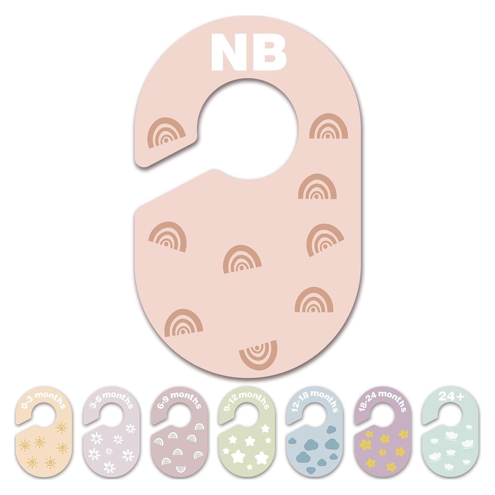 Divisores de Armario para Bebés Hepertise - 8 Piezas Organizador