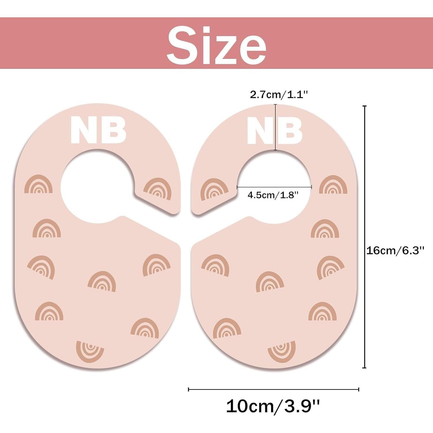 Divisores de Armario para Bebés Hepertise - 8 Piezas Organizador