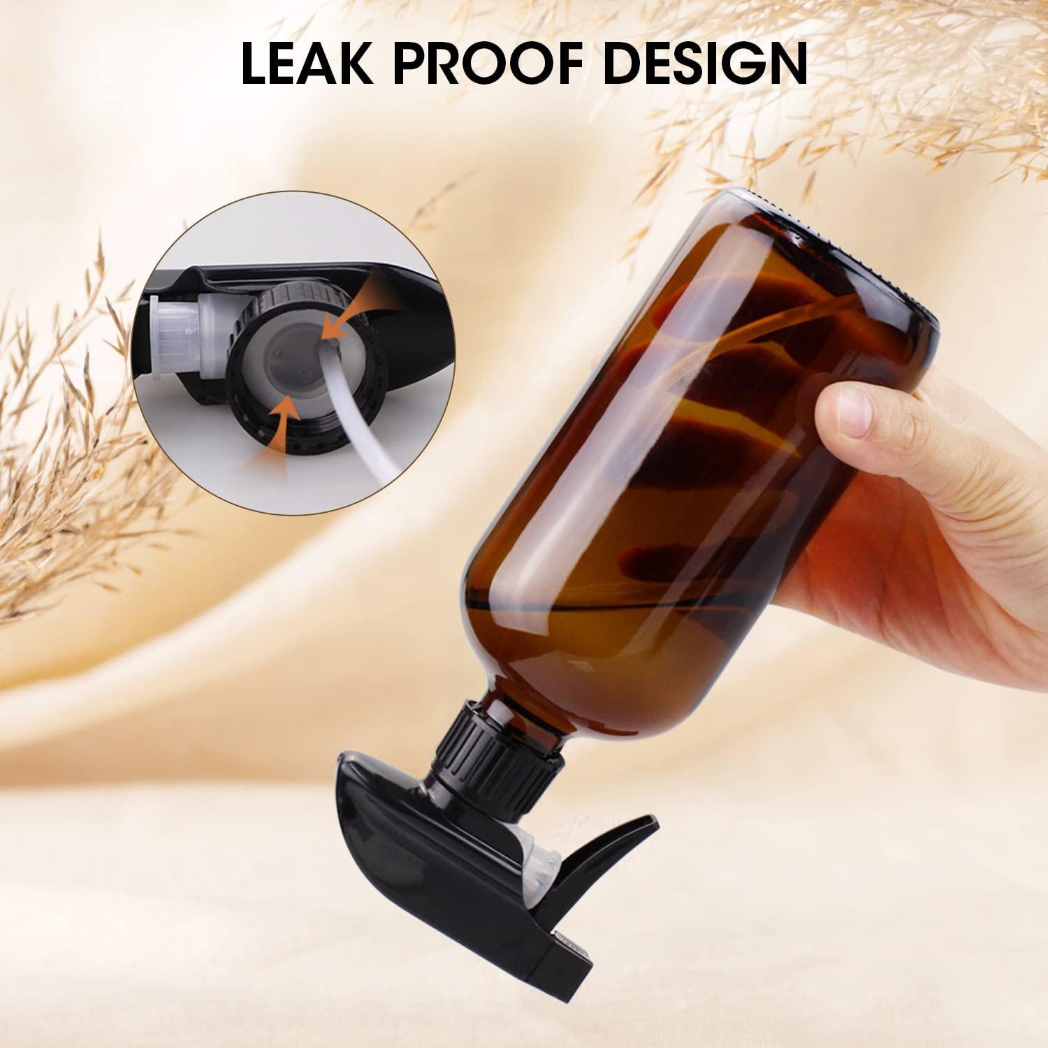 Botella de Spray de Vidrio Ámbar Wedama 480ml Ajustable