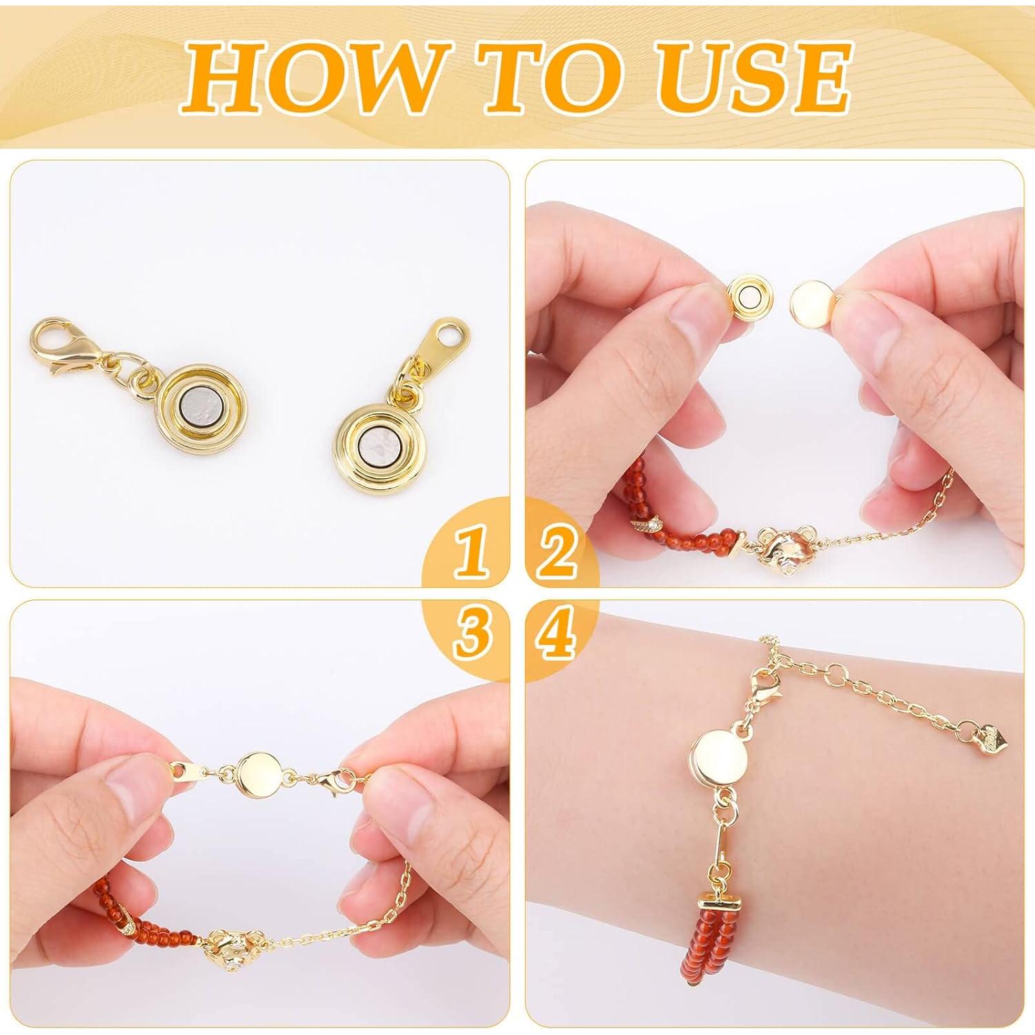 Cierres Magnéticos para Joyería PAXCOO - 15 Piezas 10mm