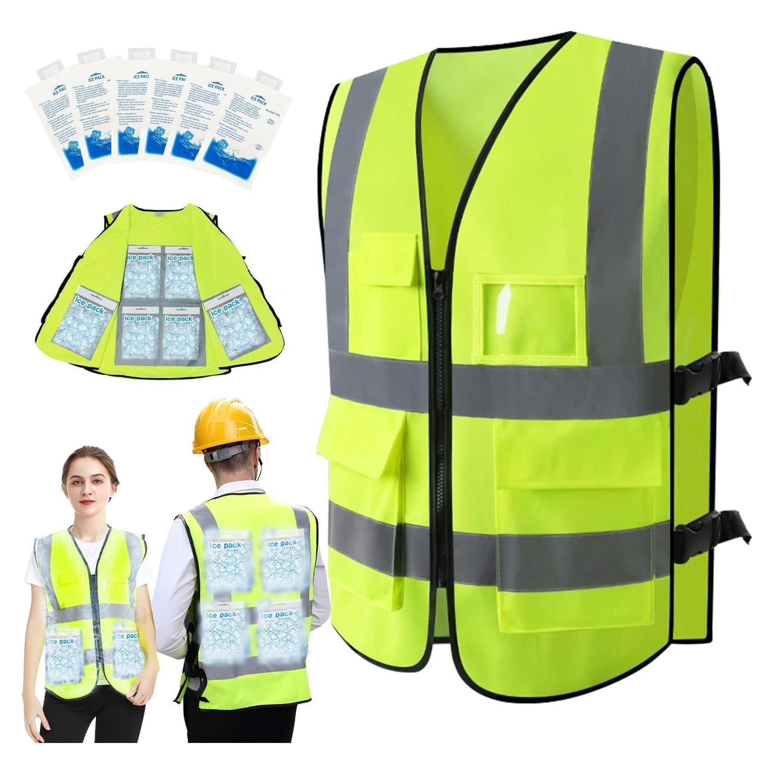 Chaleco Refrigerante PANGTIKU con 20 Paquetes de Hielo